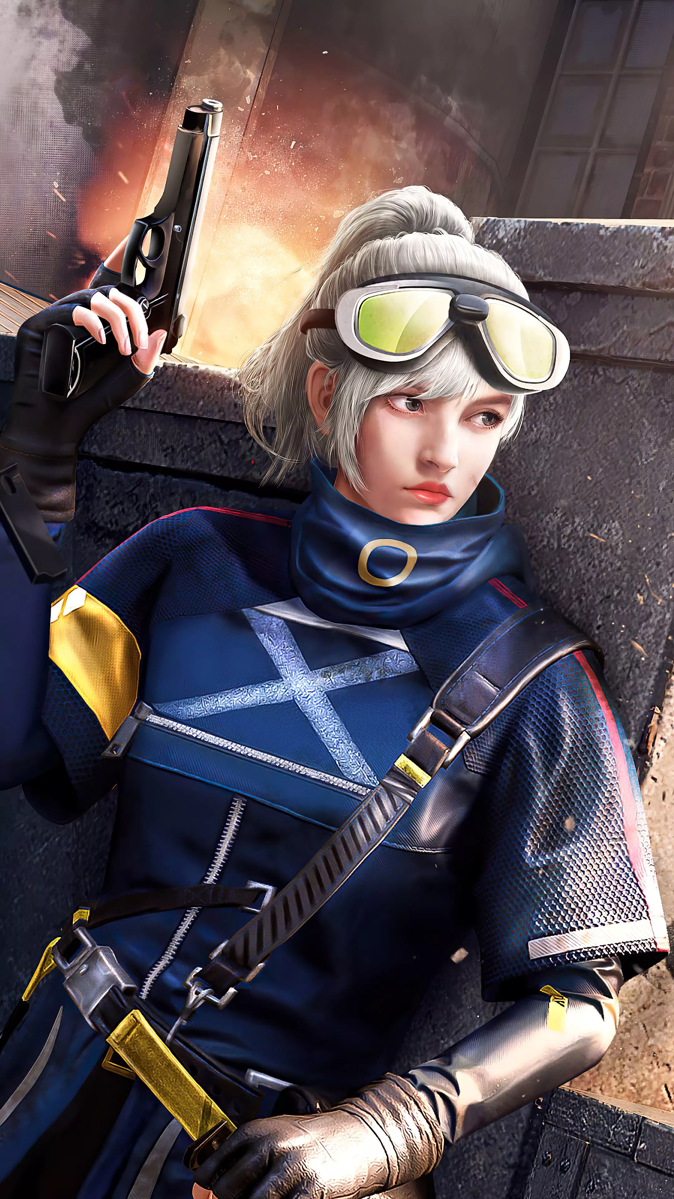 PUBG, Mobile, Gale Hunter Set, 4k HD