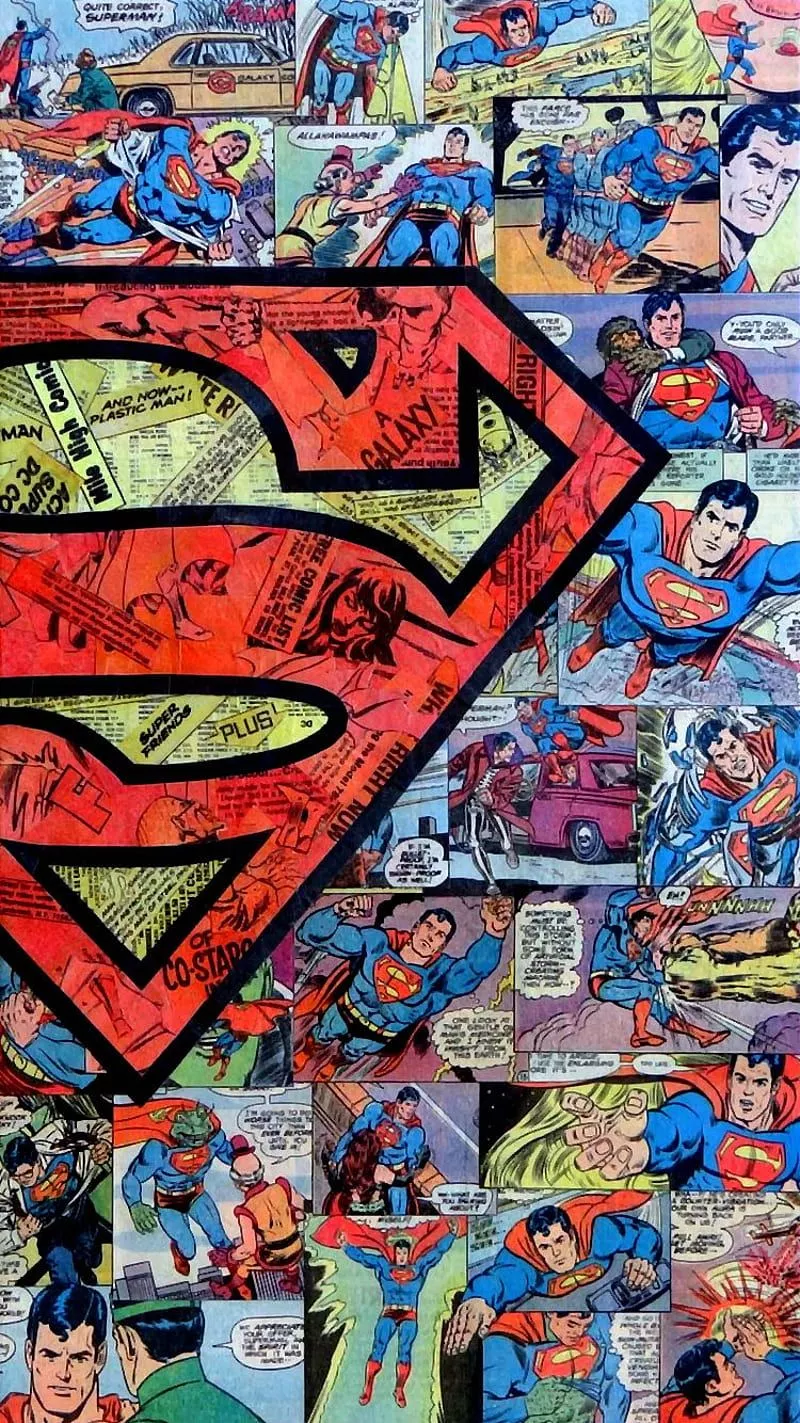 Superman Comic, HD phone wallpaper