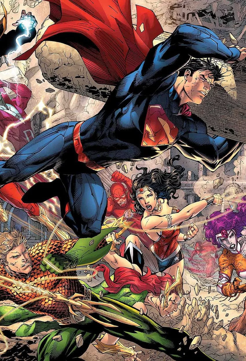 Comic Superman for iPhone X, 8, 7, 6 HD