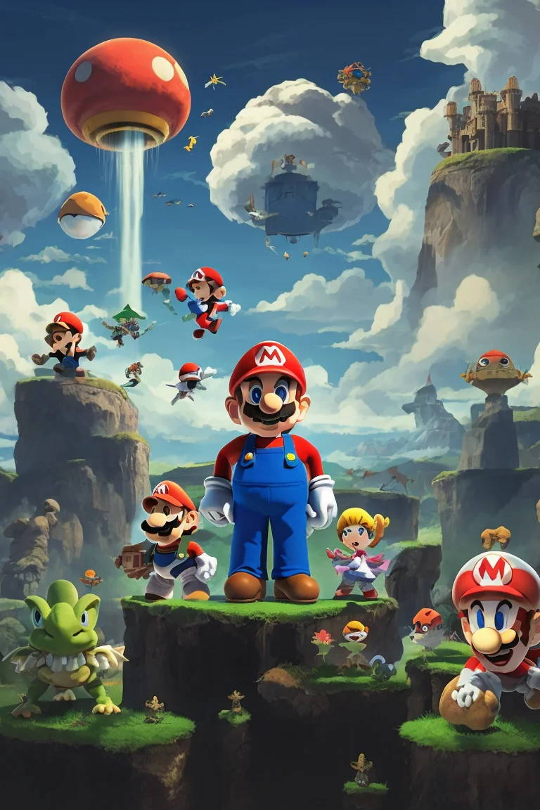 Mario Bros World Suuo. Ai HD Wallpaper