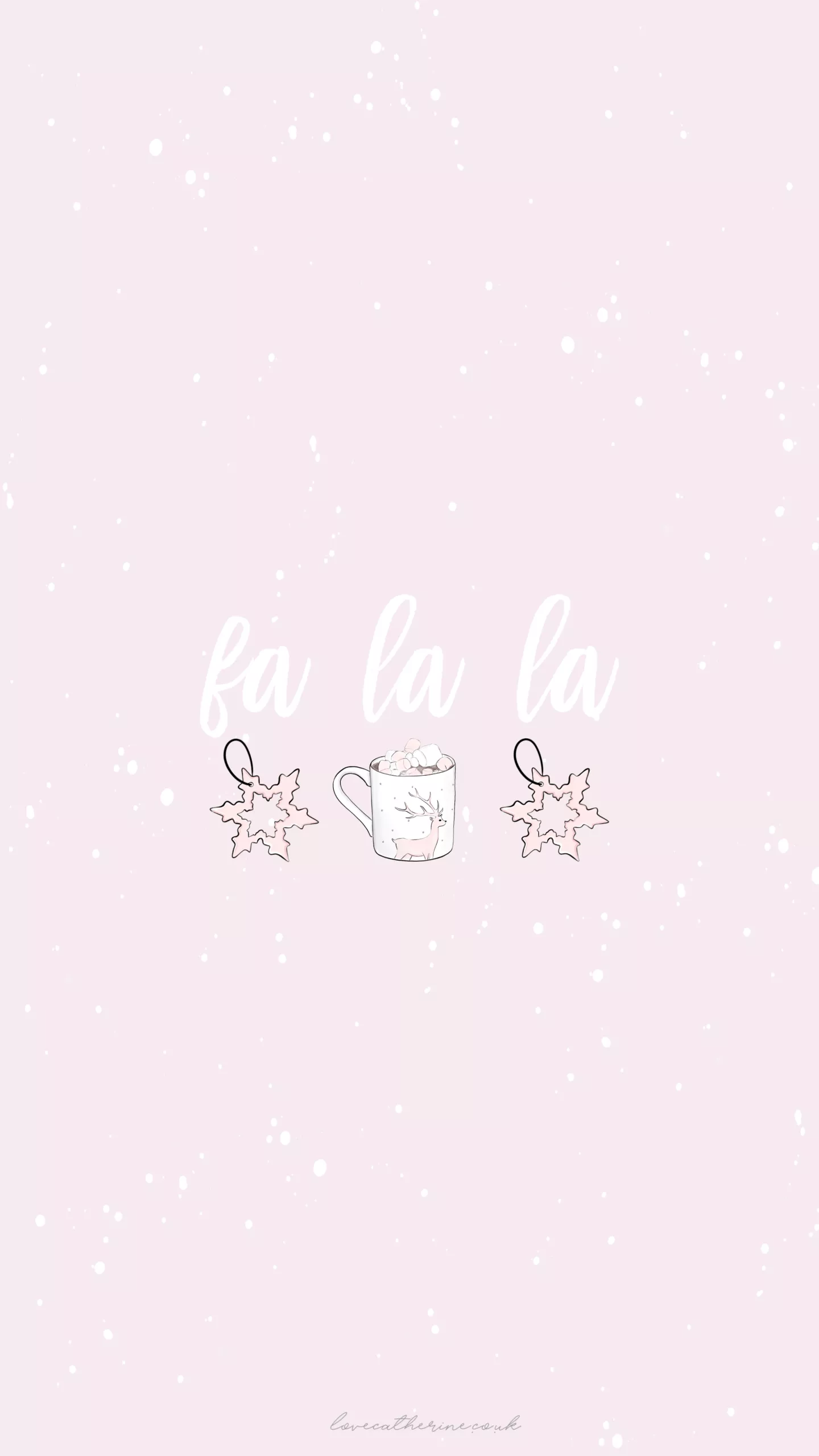 Cute & Girly Winter Phone Wallpaper