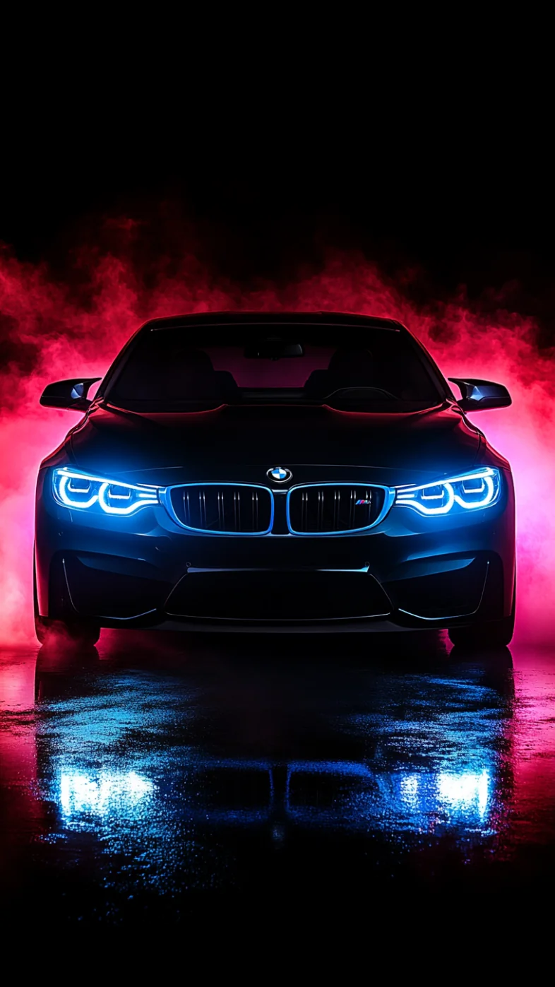 Black Bmw Car Mobile Wallpaper