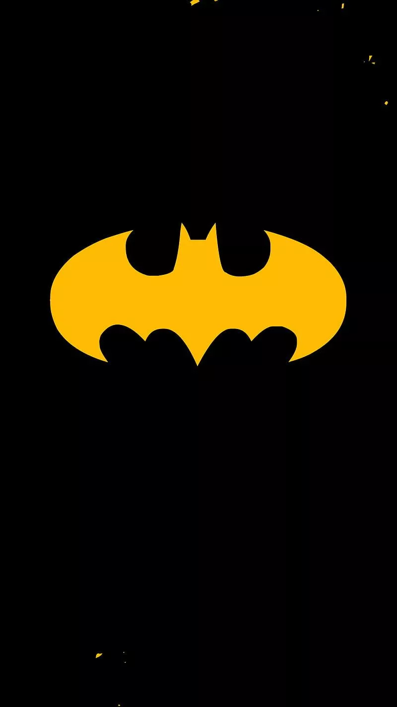 Bat man, batman, black, iphone, yellow