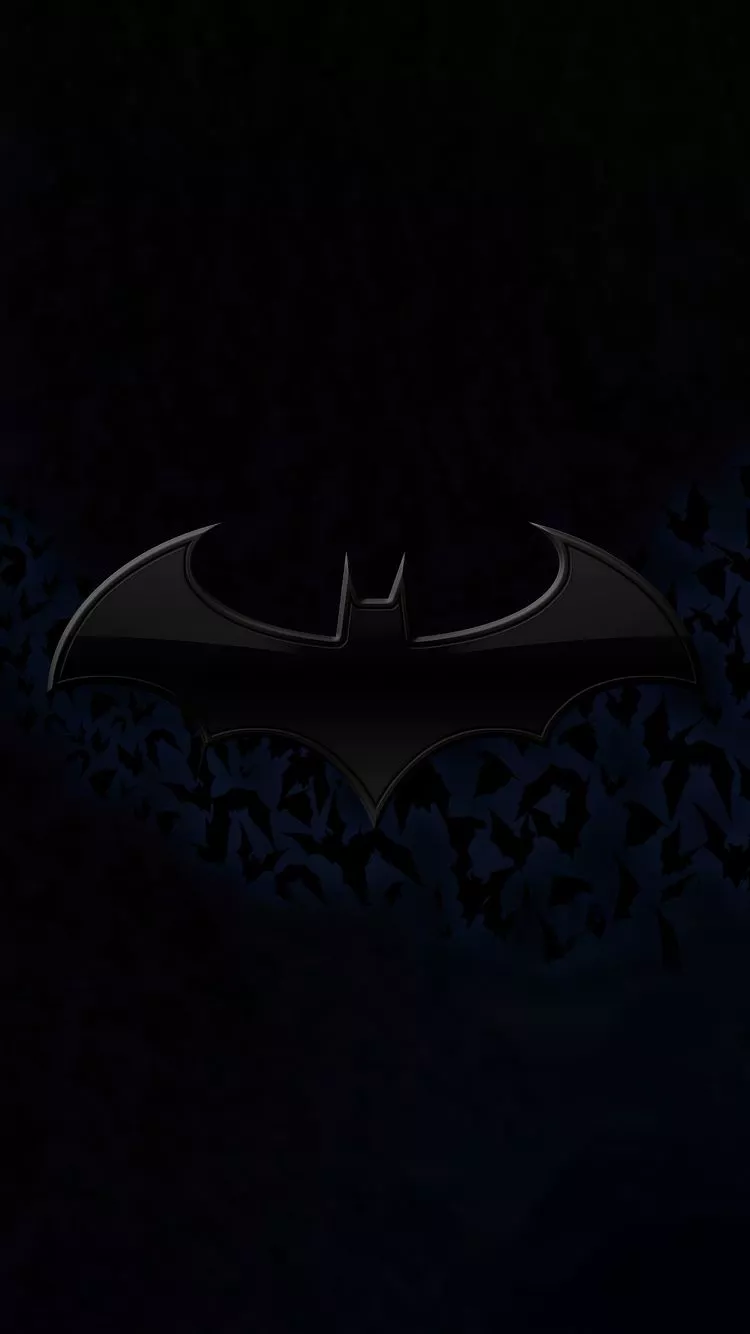 Batman Dark Logo 4k iPhone 6