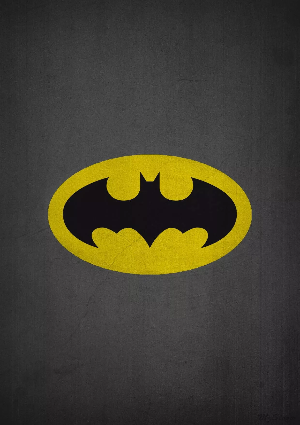 Batman Logo iPhone HD Wallpaper