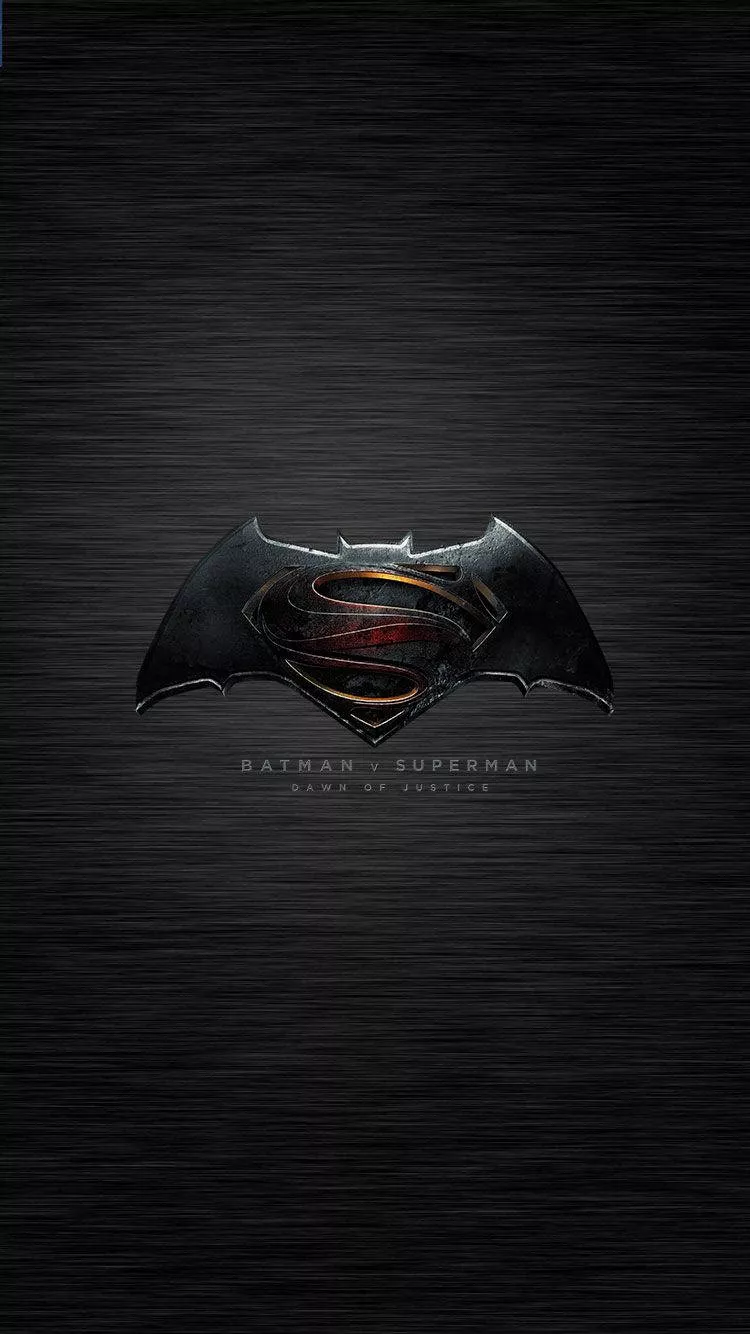 Bvs Dark Batman Superman Symbol iPhone