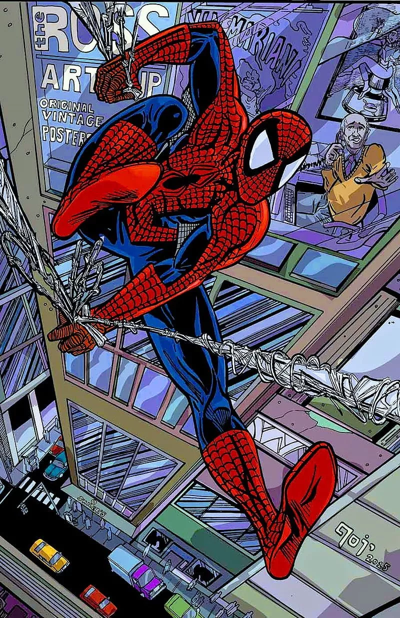 Spiderman Comic, HD phone wallpaper