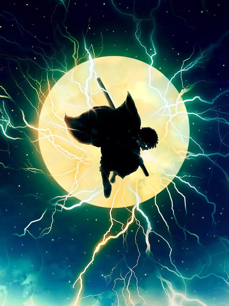 Zenitsu Agatsuma Demon Slayer Art, HD