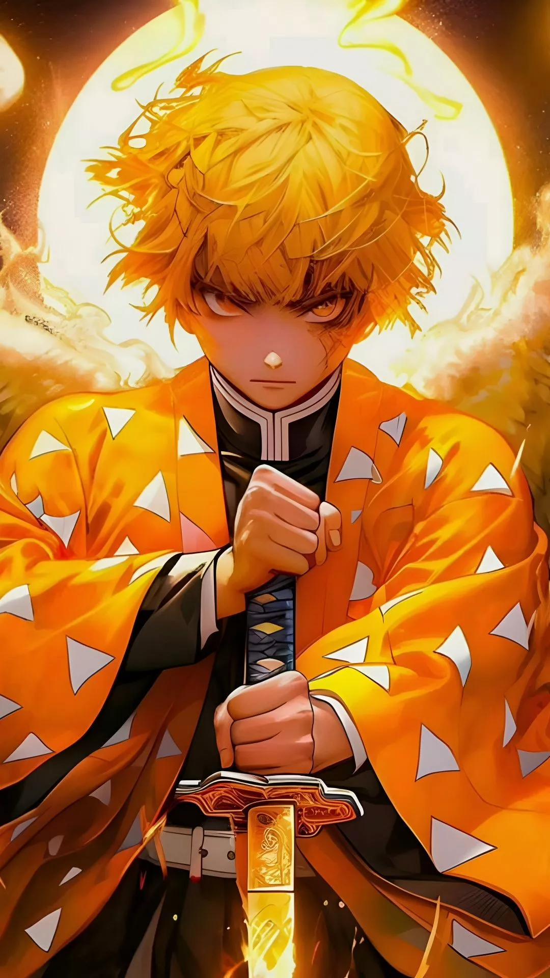 Zenitsu Agatsuma Wallpaper