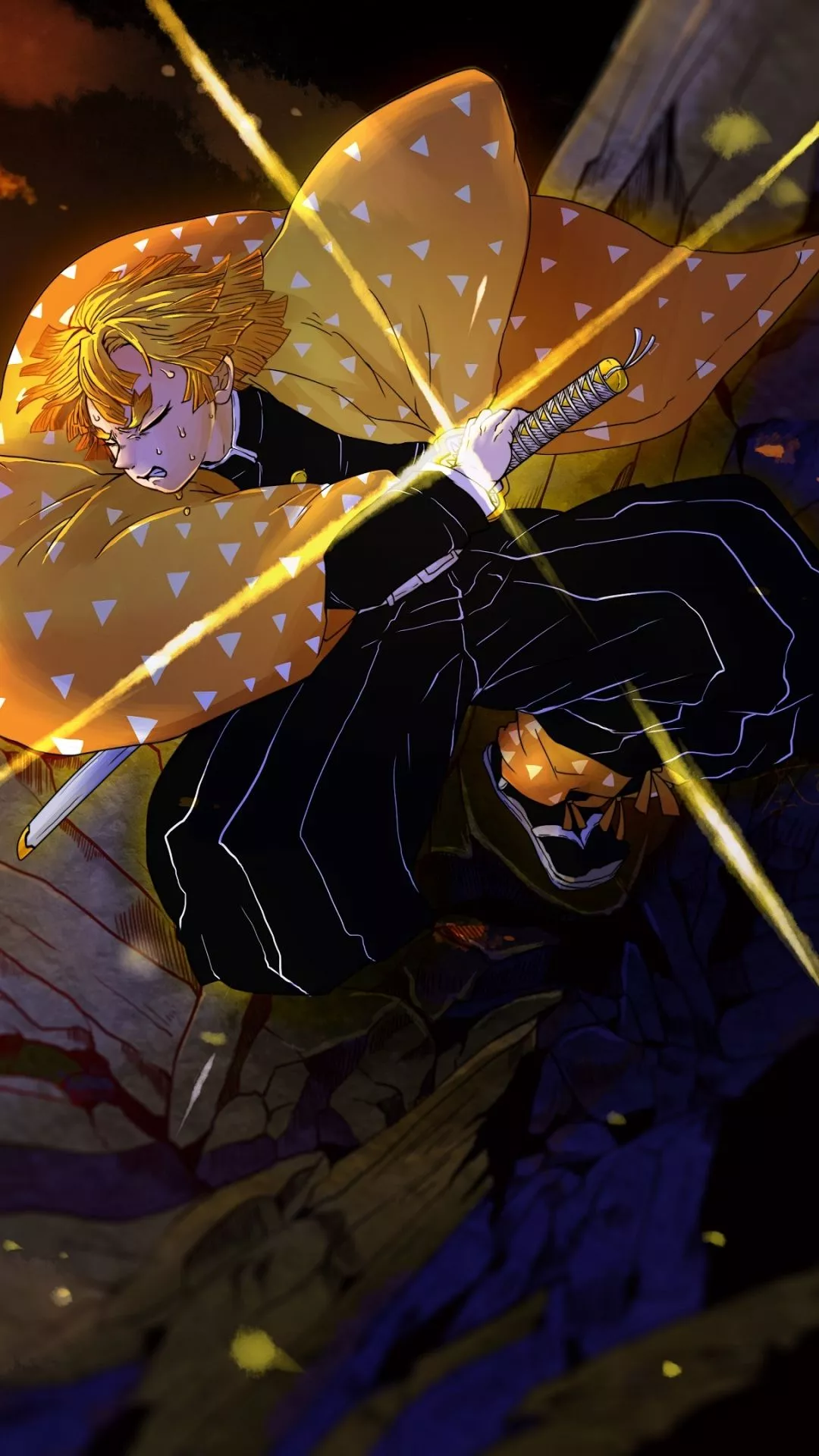 Mobile wallpaper: Anime, Demon Slayer