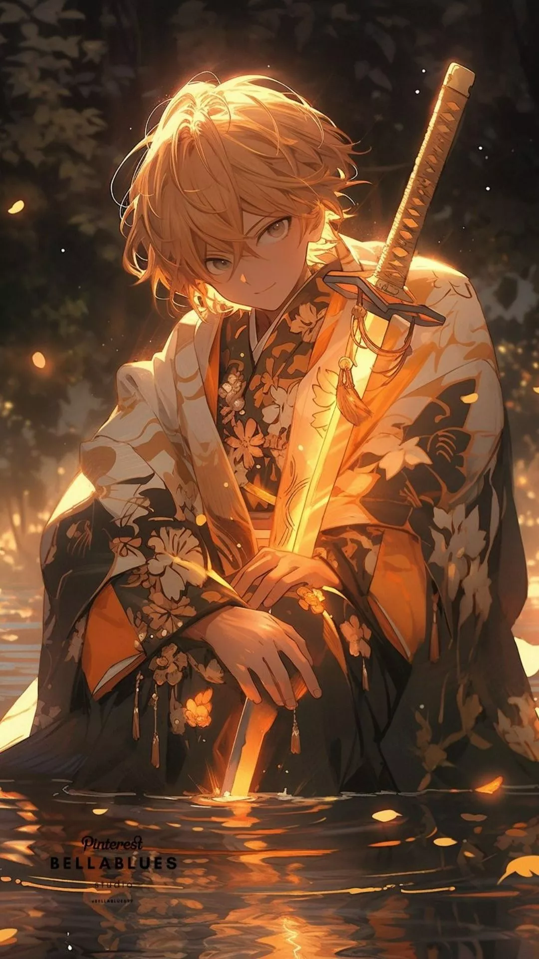 Zenitsu Agatsuma 4k Wallpaper