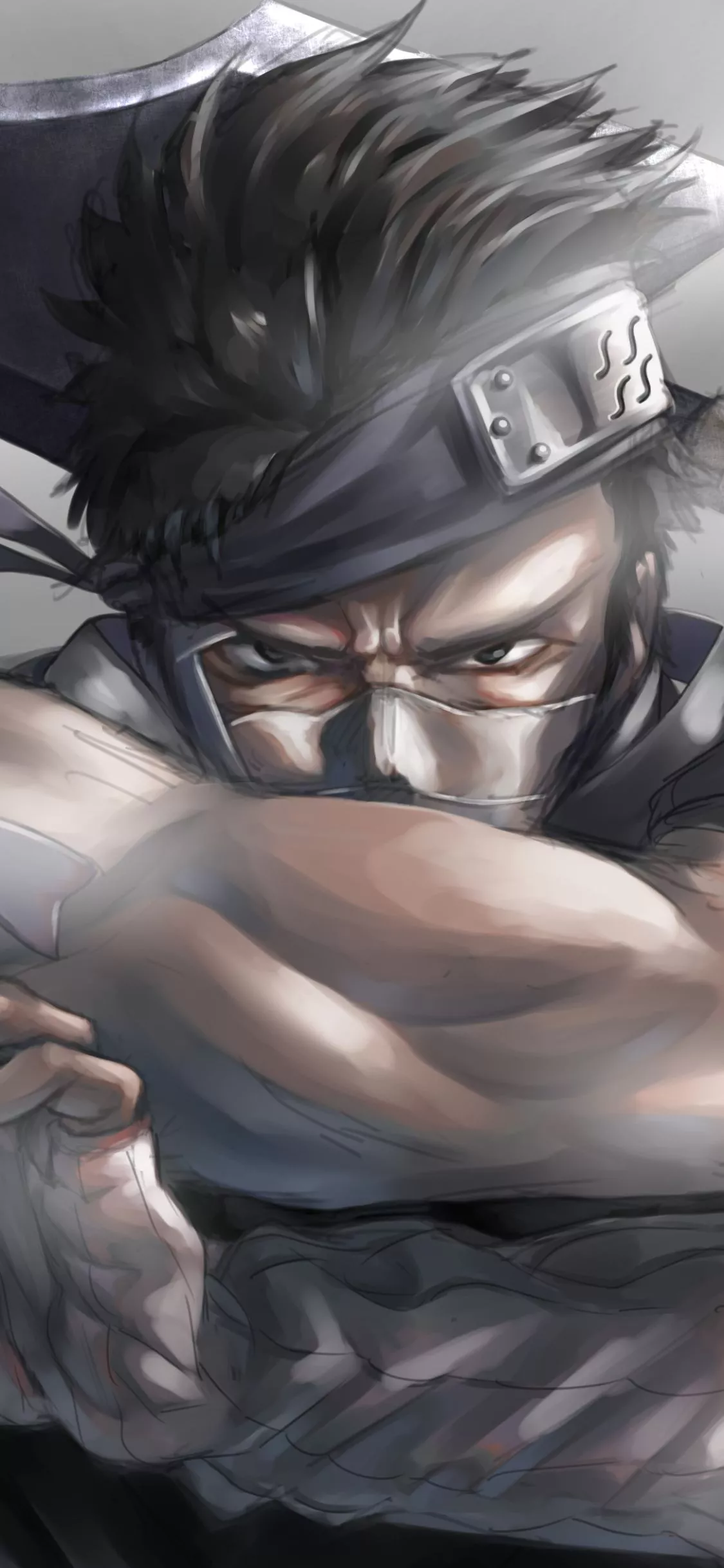 Zabuza Momochi Anime Naruto Phone Wallpaper