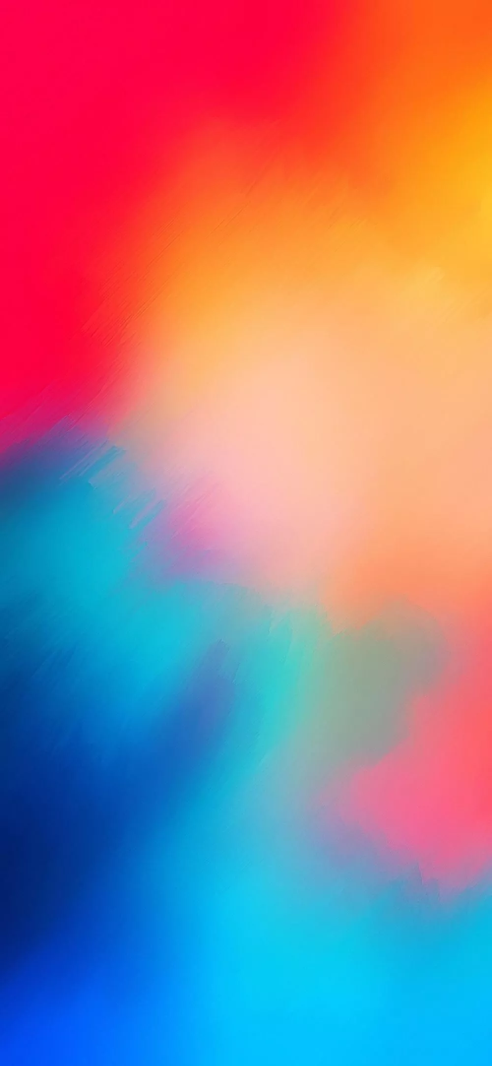 Colorful Blue Orange Yellow Gradient