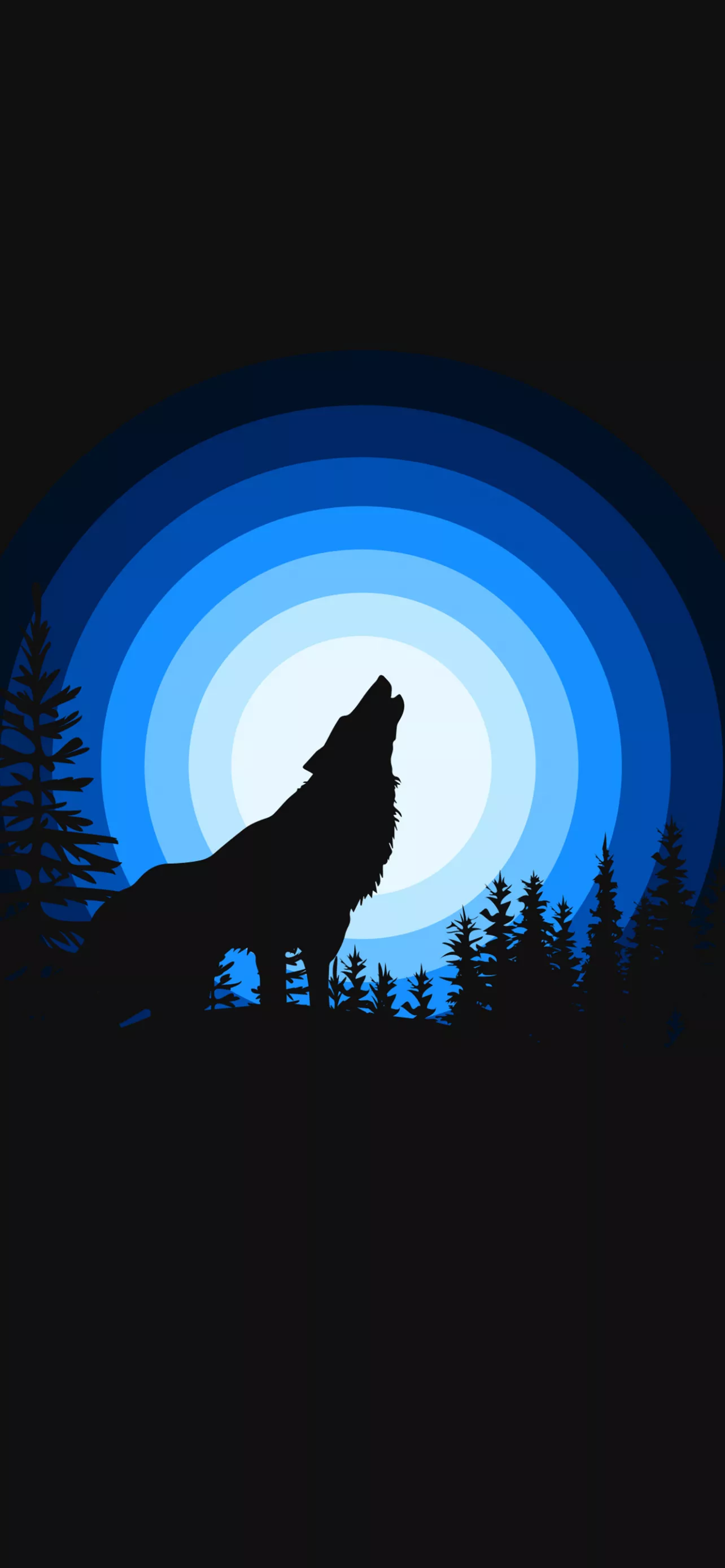 Wolf Wallpaper 4K, Howling, Silhouette