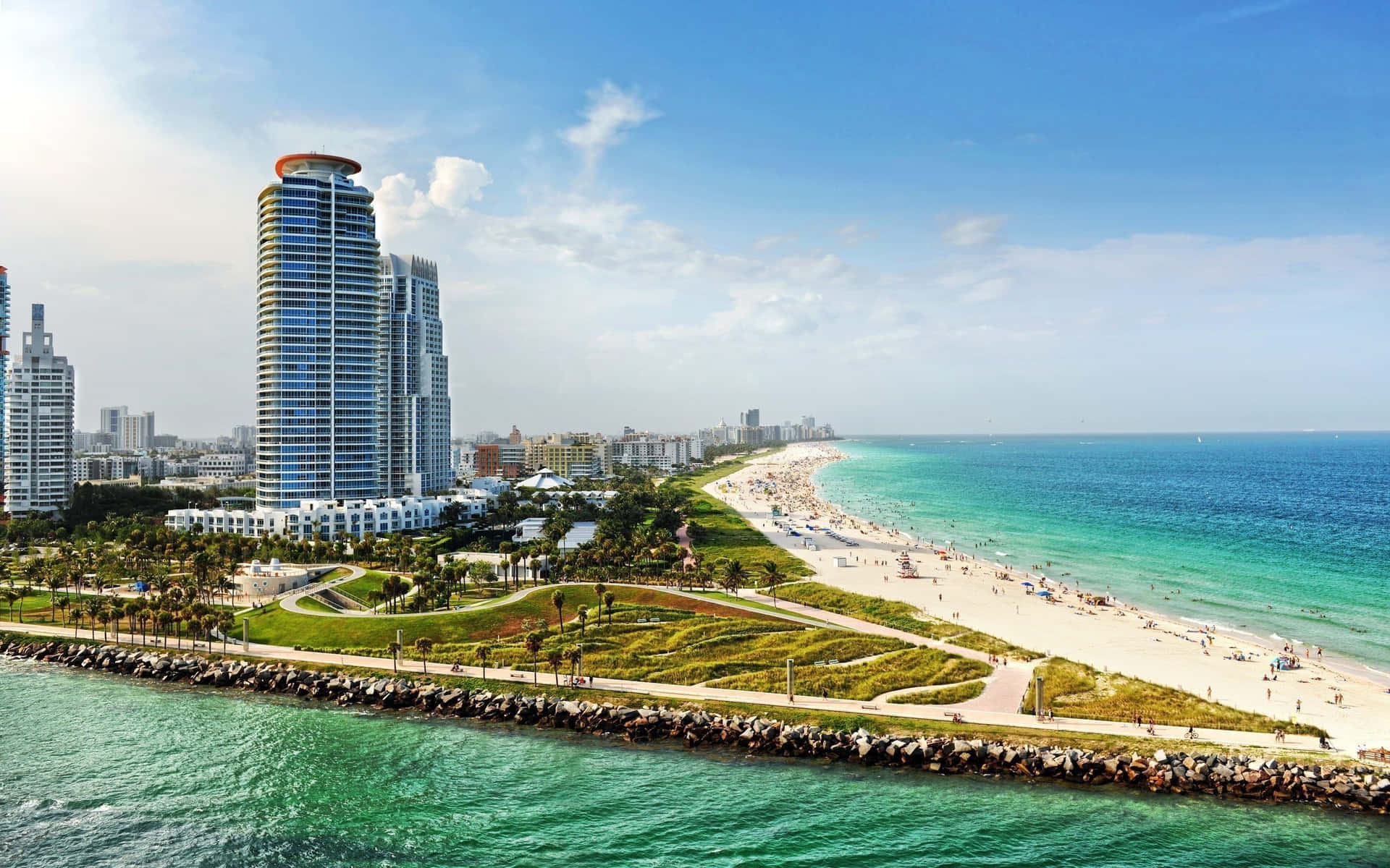 Download Miami Beach Park Aerial View