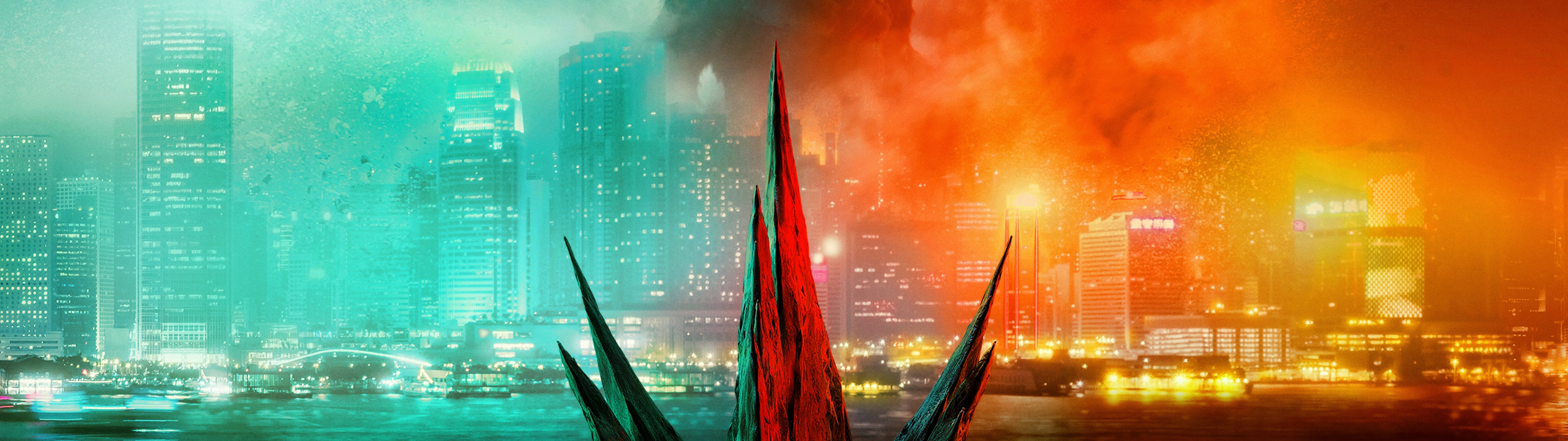 Godzilla vs Kong Ultrawide Triple