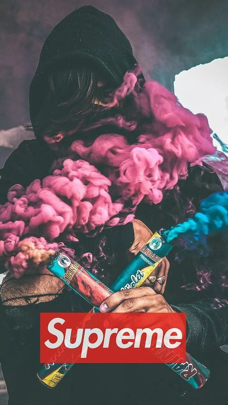HD colorful supreme wallpaper