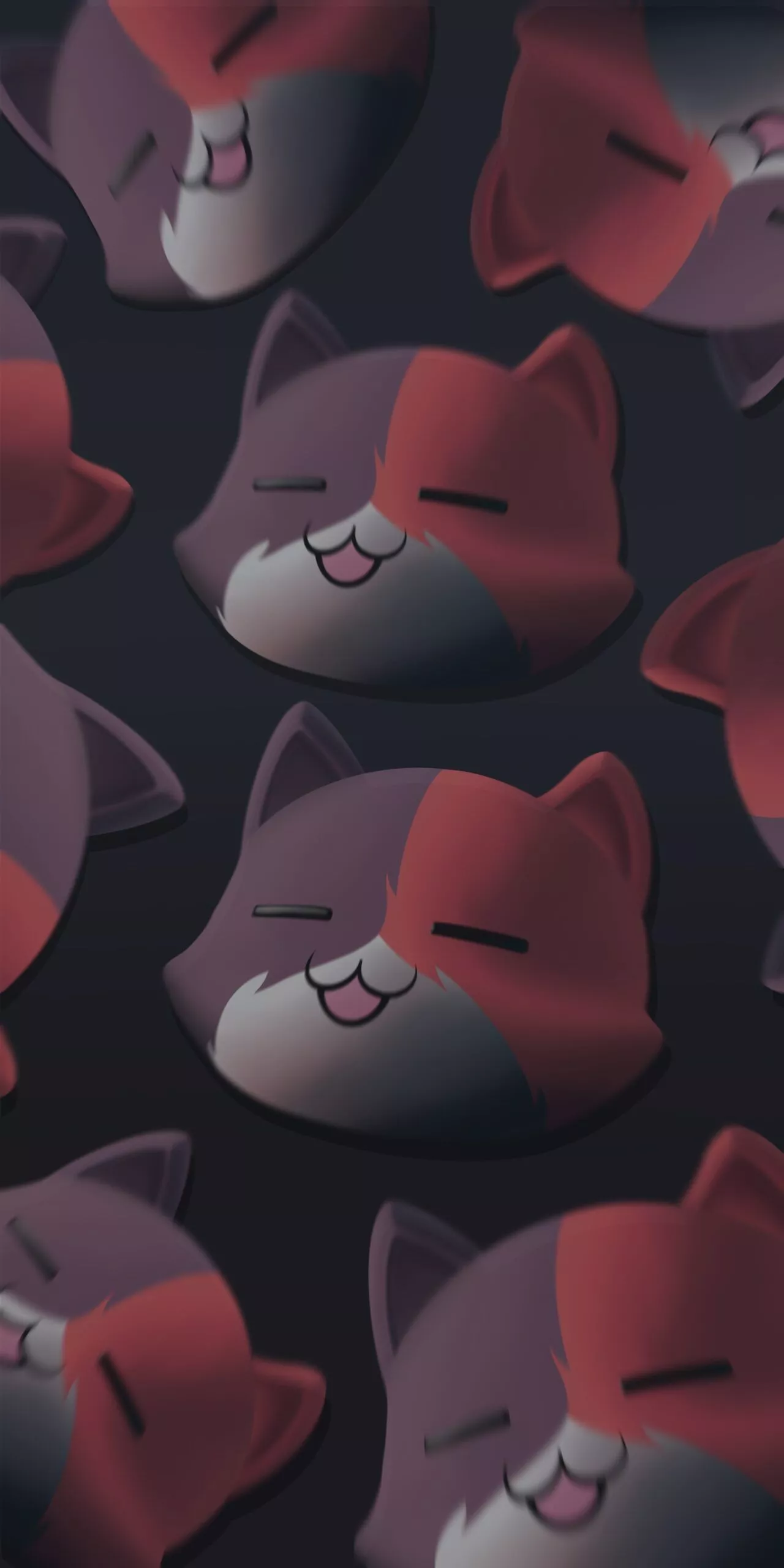 Fortnite Cute Meowscles Dark Wallpaper
