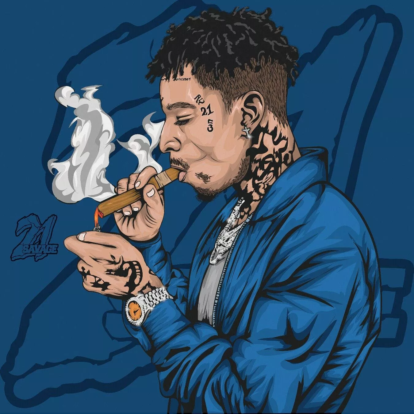 Download Crip Rapper 21 Savage