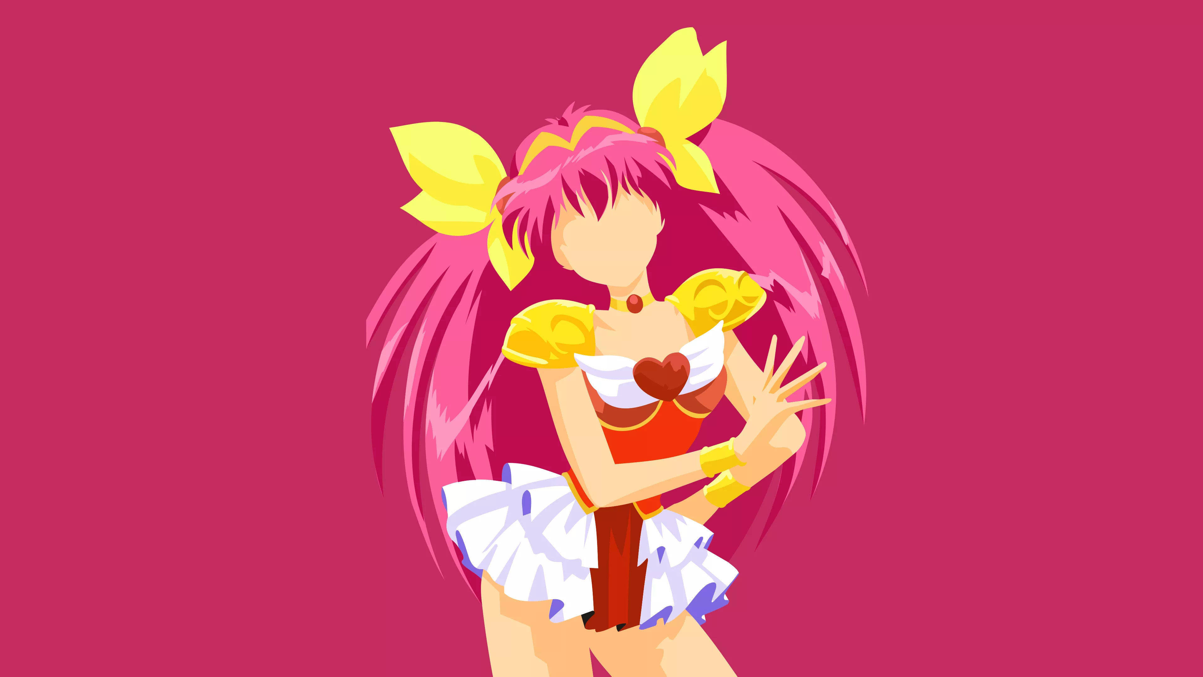 Momoko Hanasaki Anime Wedding Peach 4k