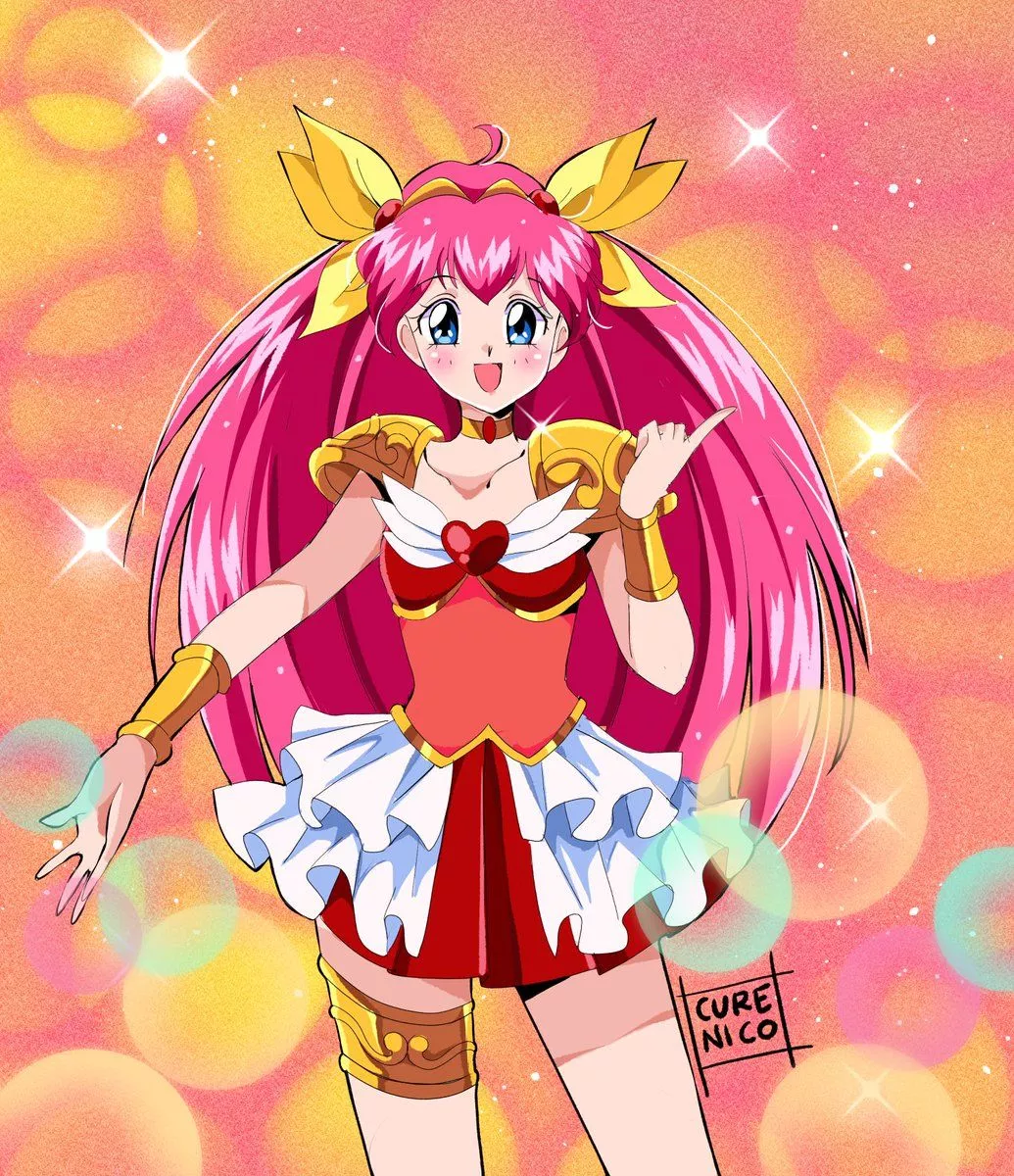 I redraw an old Wedding Peach drawing I