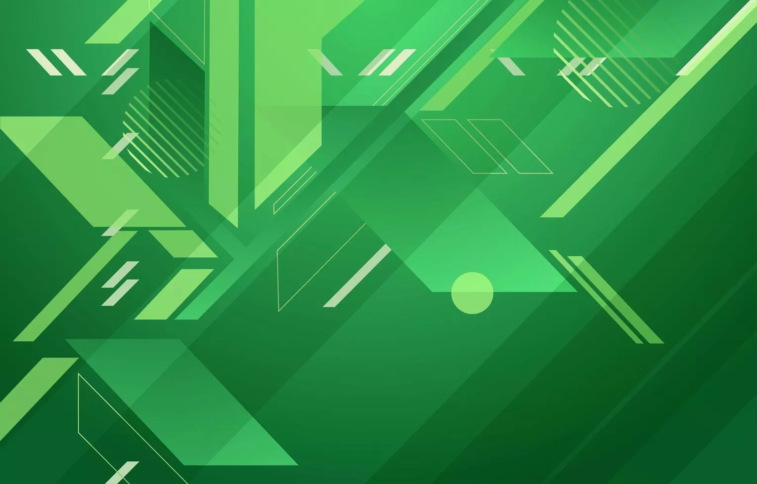 Green Futuristic Background Vector Art