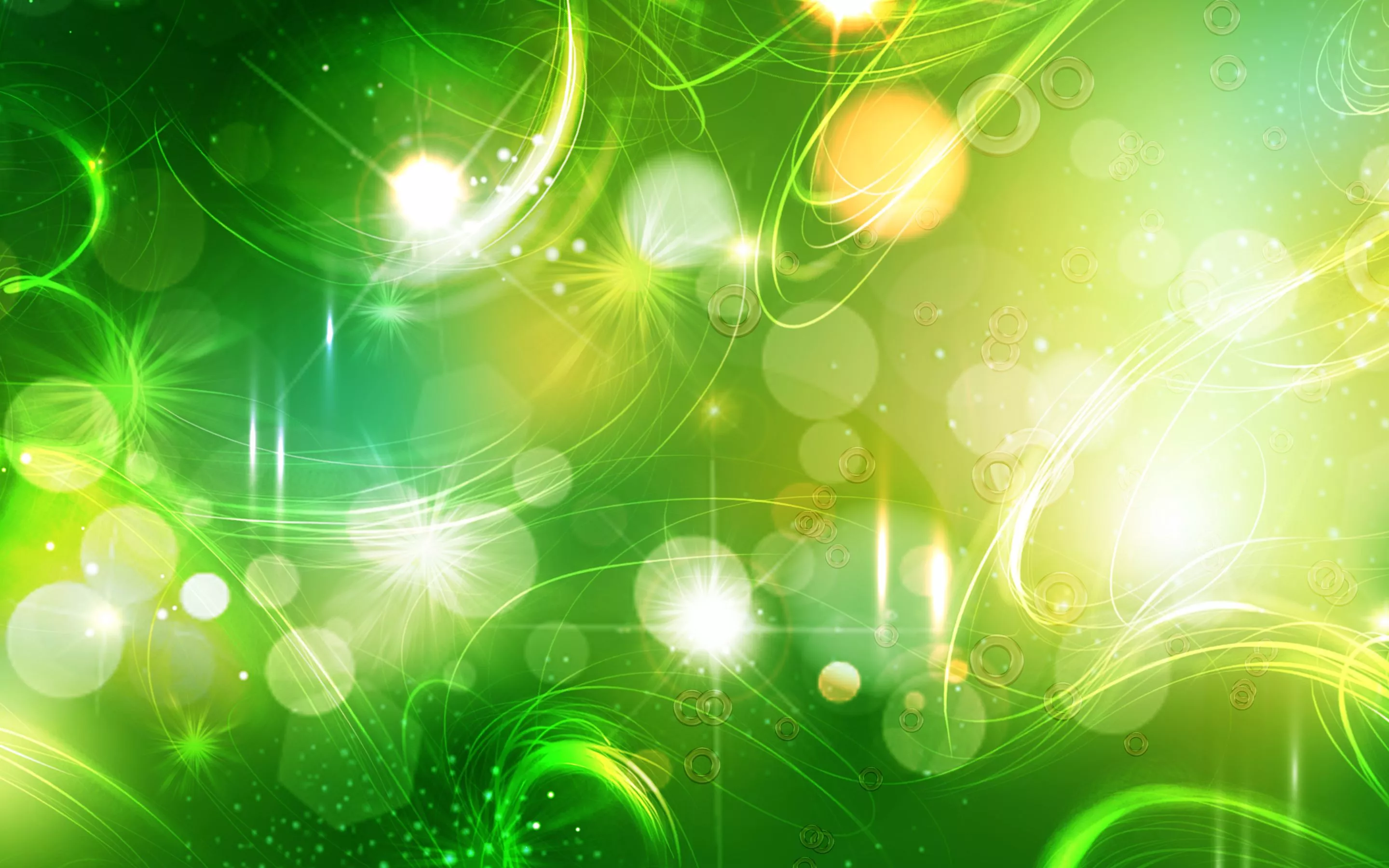 Abstract Green Abstract Green HD Wallpaper