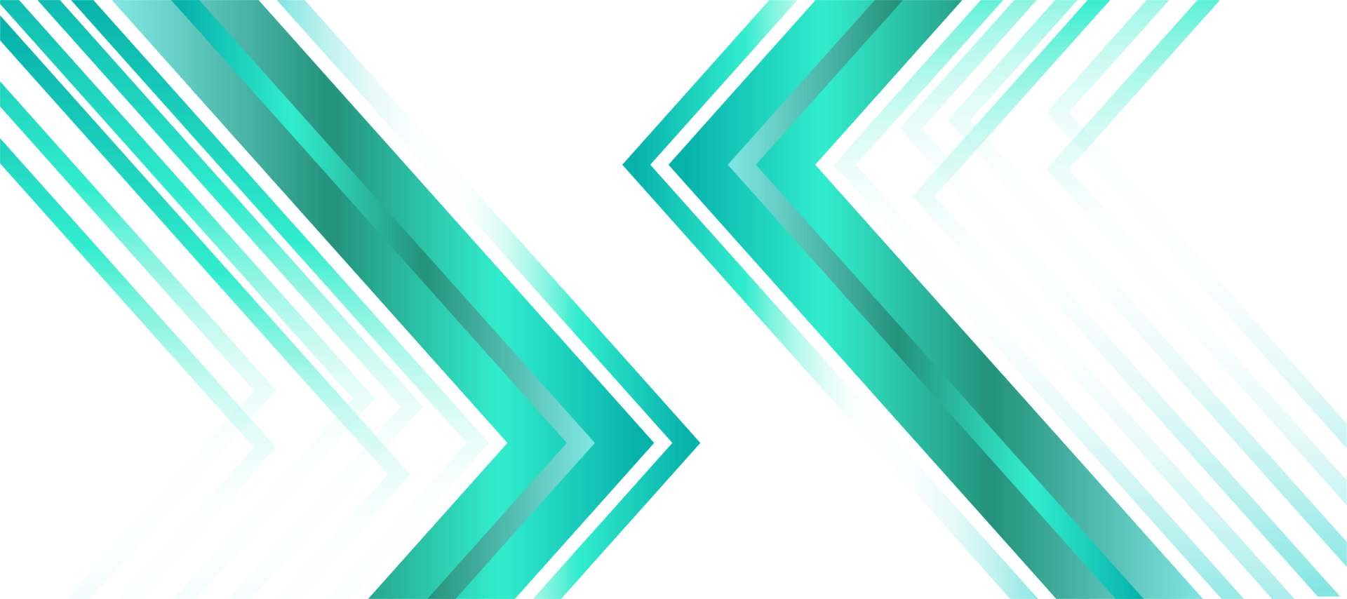 Futuristic Green Arrow Gradient