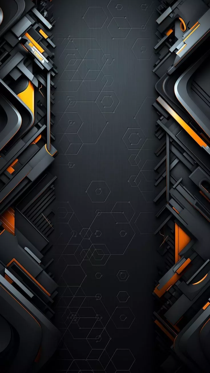 Wallpaper lines, shapes, layers