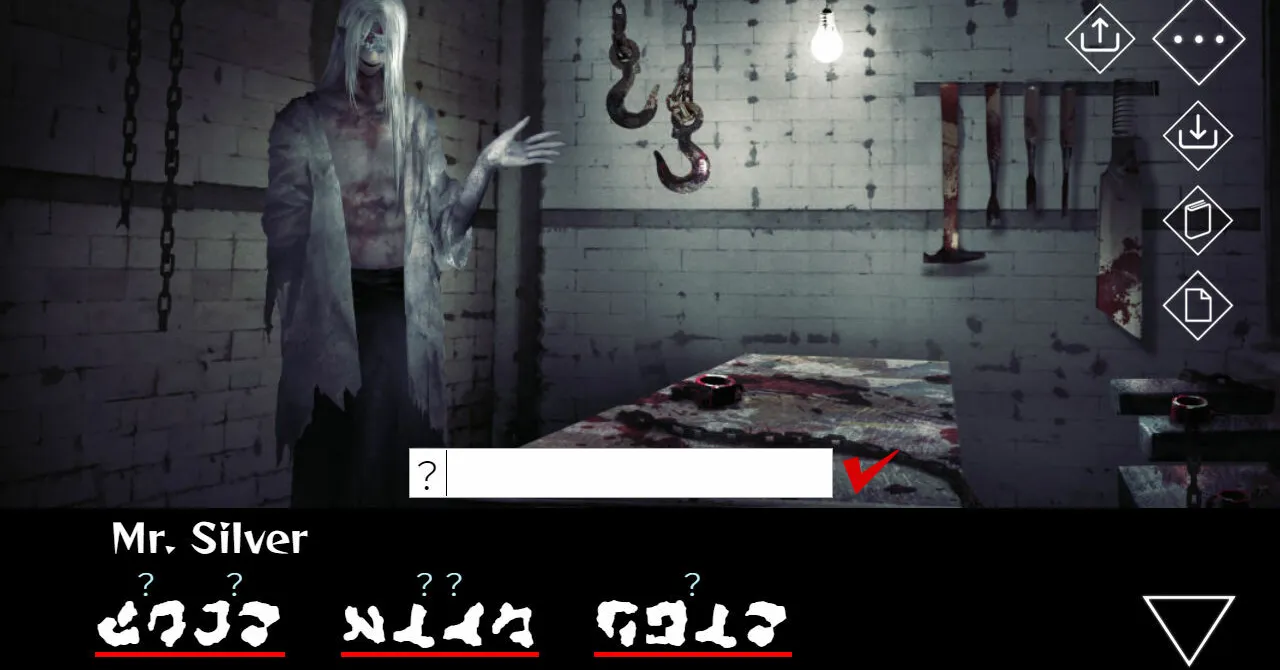 Homicipher is a game about decoding