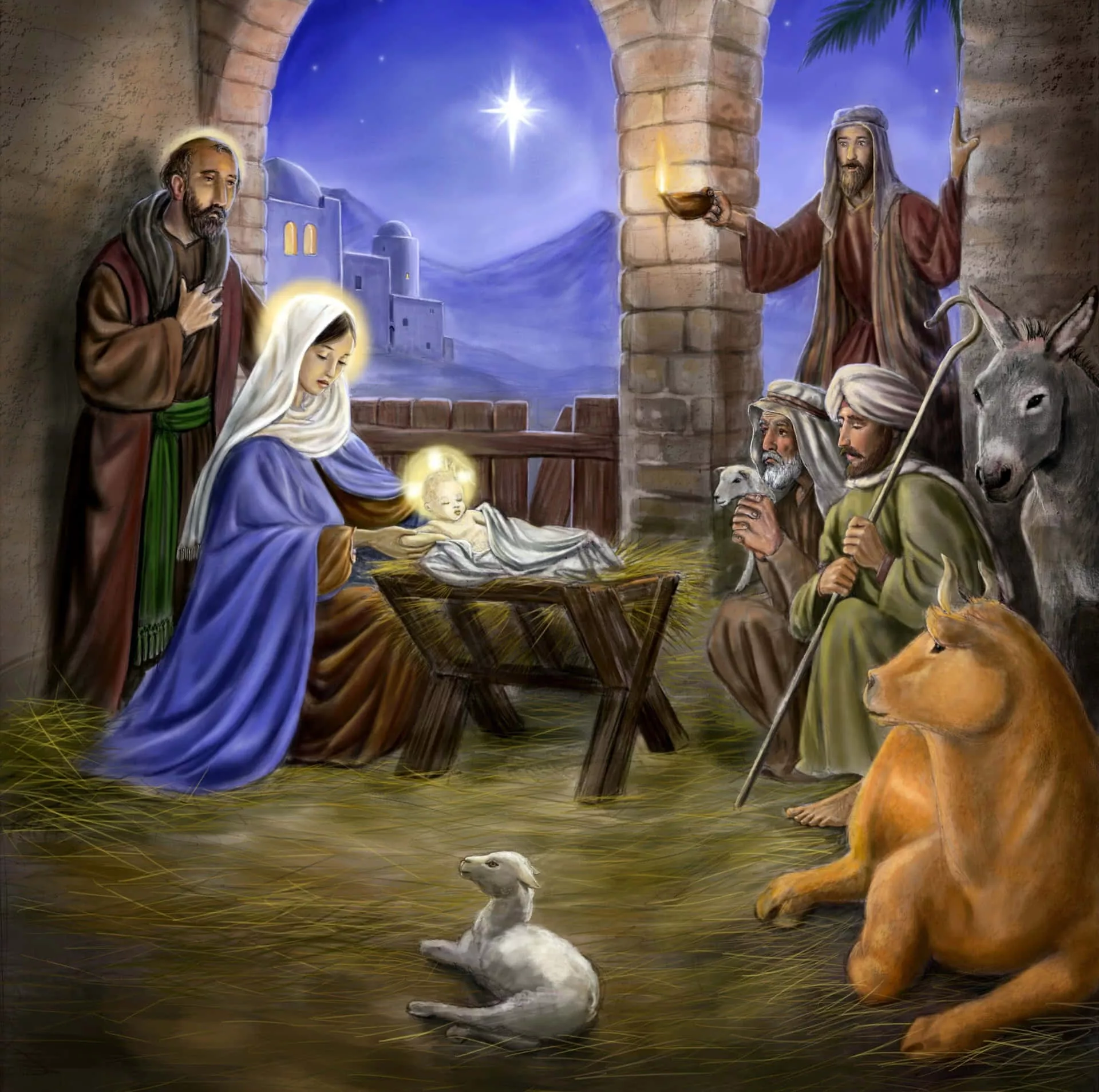 birth of Jesus this Christmas Wallpaper