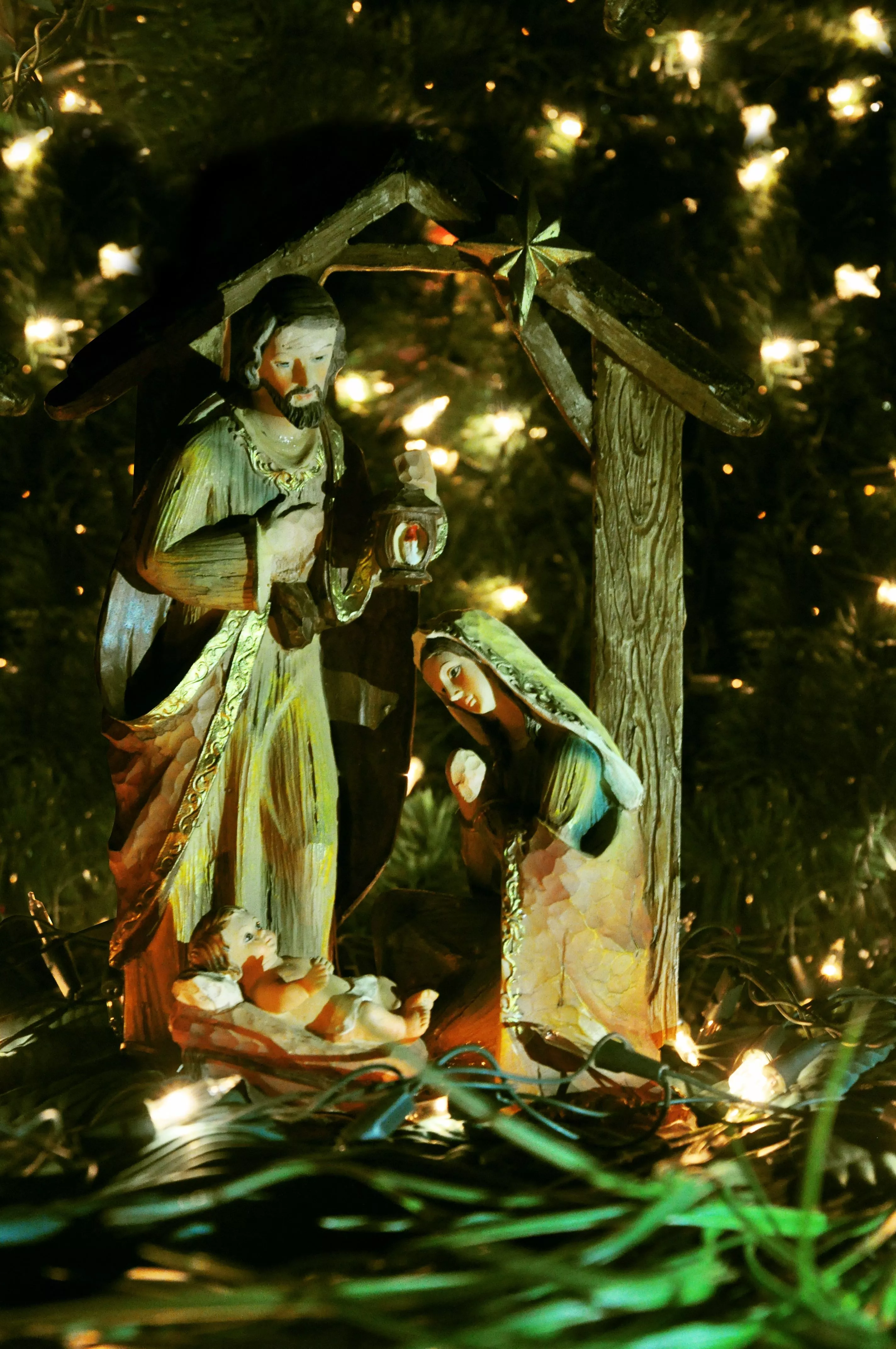 statue, christmas decoration, jesus