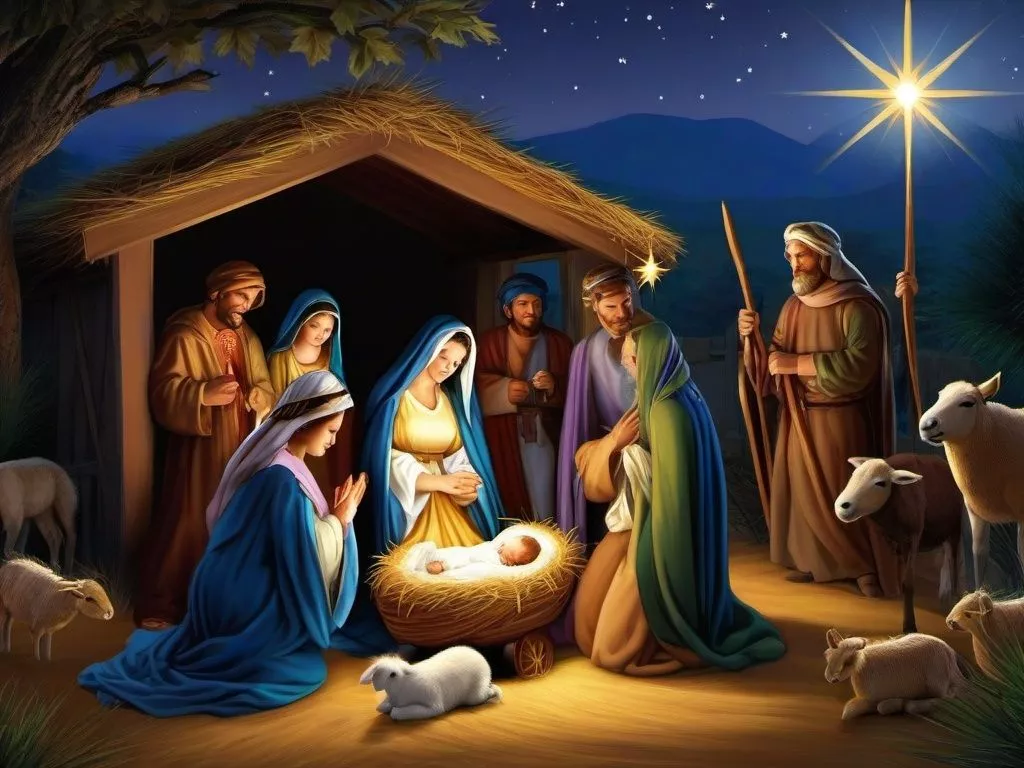 Christmas Nativity Wallpaper
