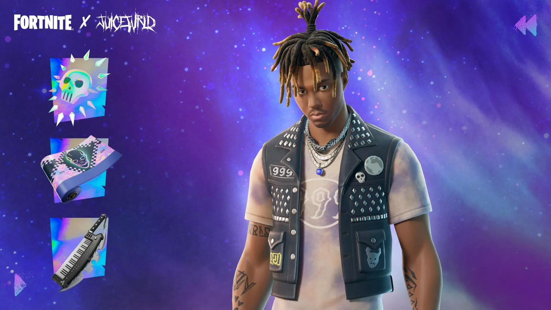 Game Fortnite Juice Wrld HD Wallpaper