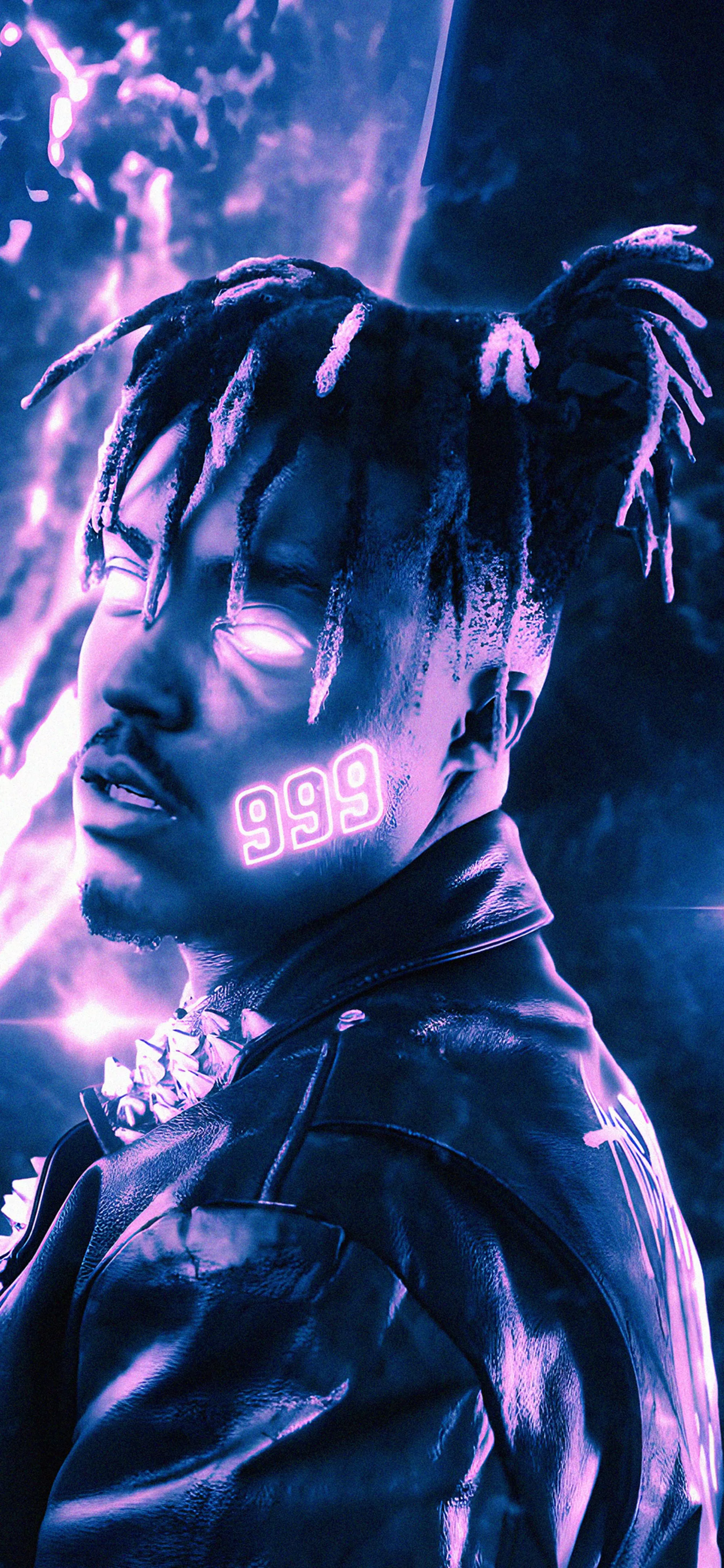 Juice WRLD Cosmic Purple Aesthetic