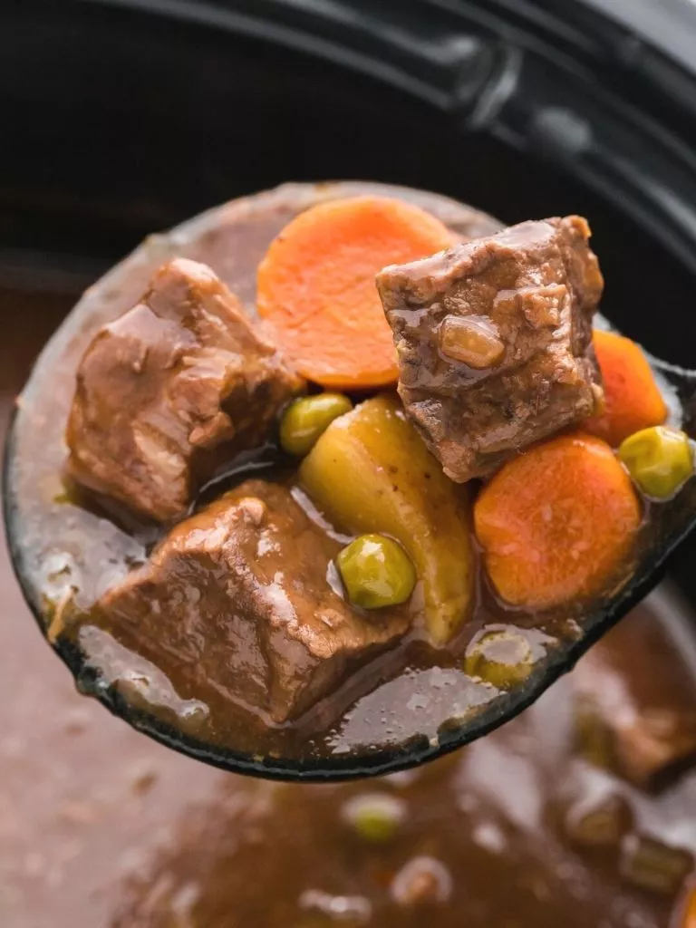 Slow Cooker Apple Cider Beef Stew