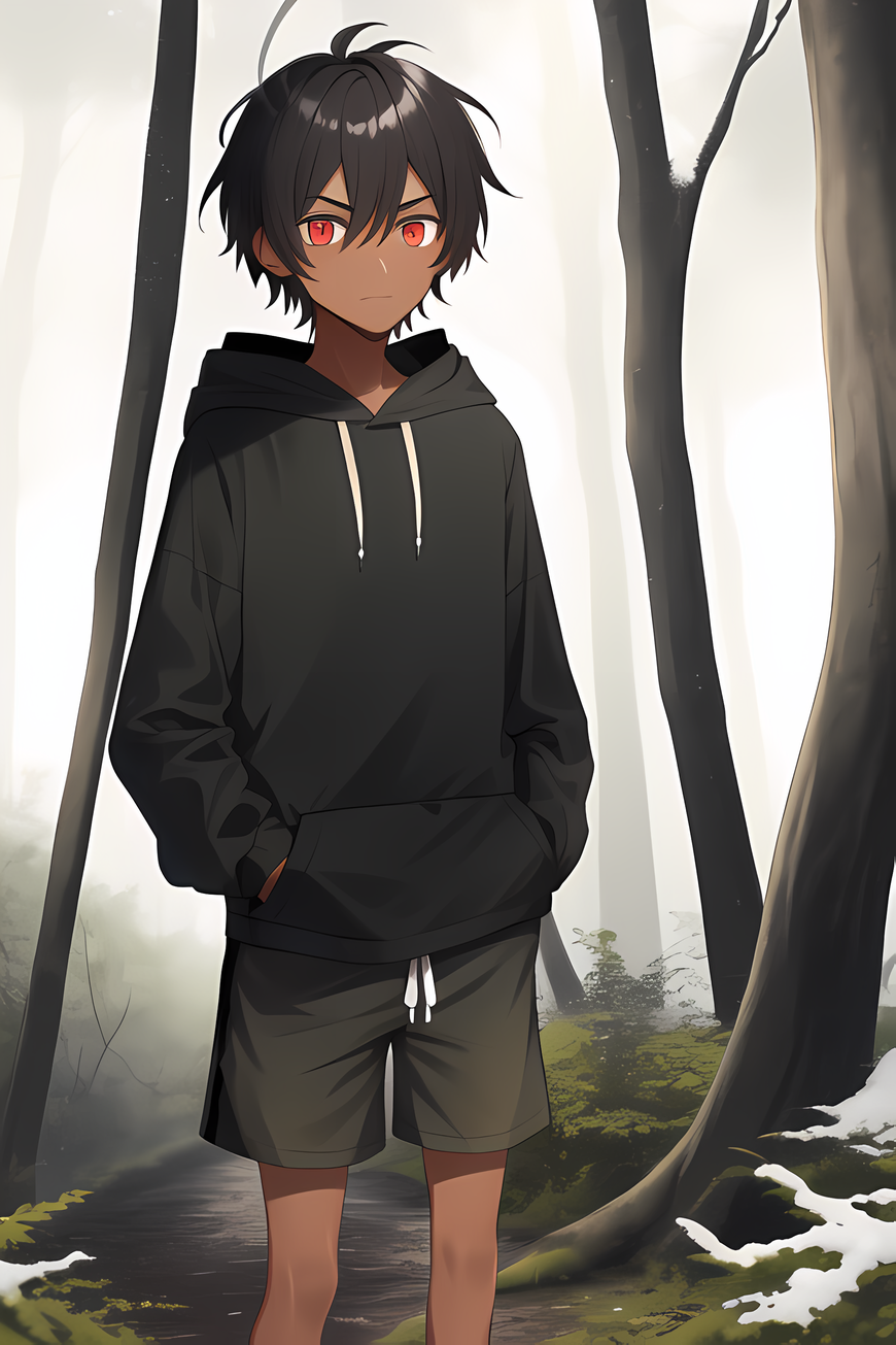 AI Art: anime boy
