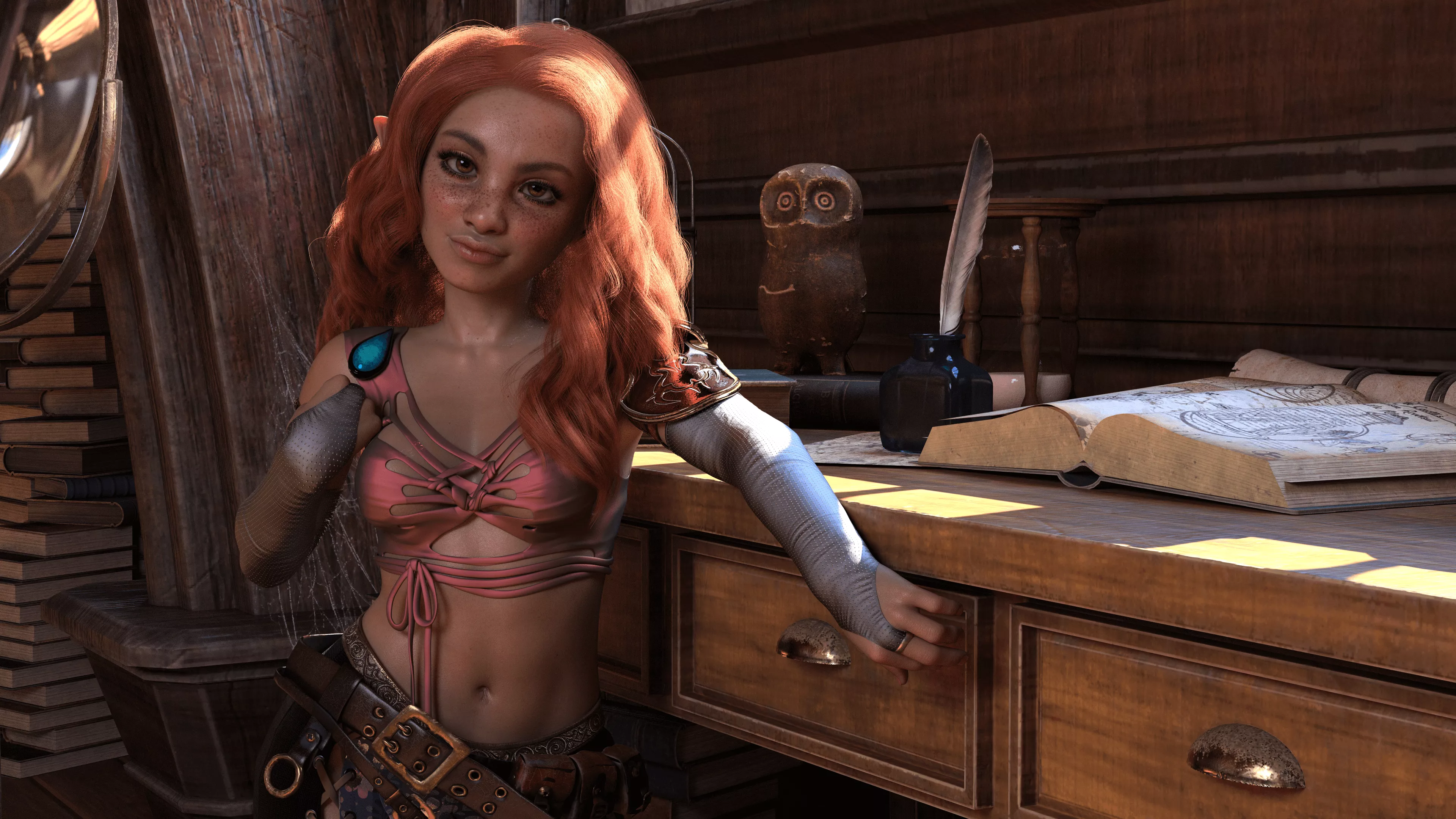 Briseis Wallpaper (4k) 3D Render