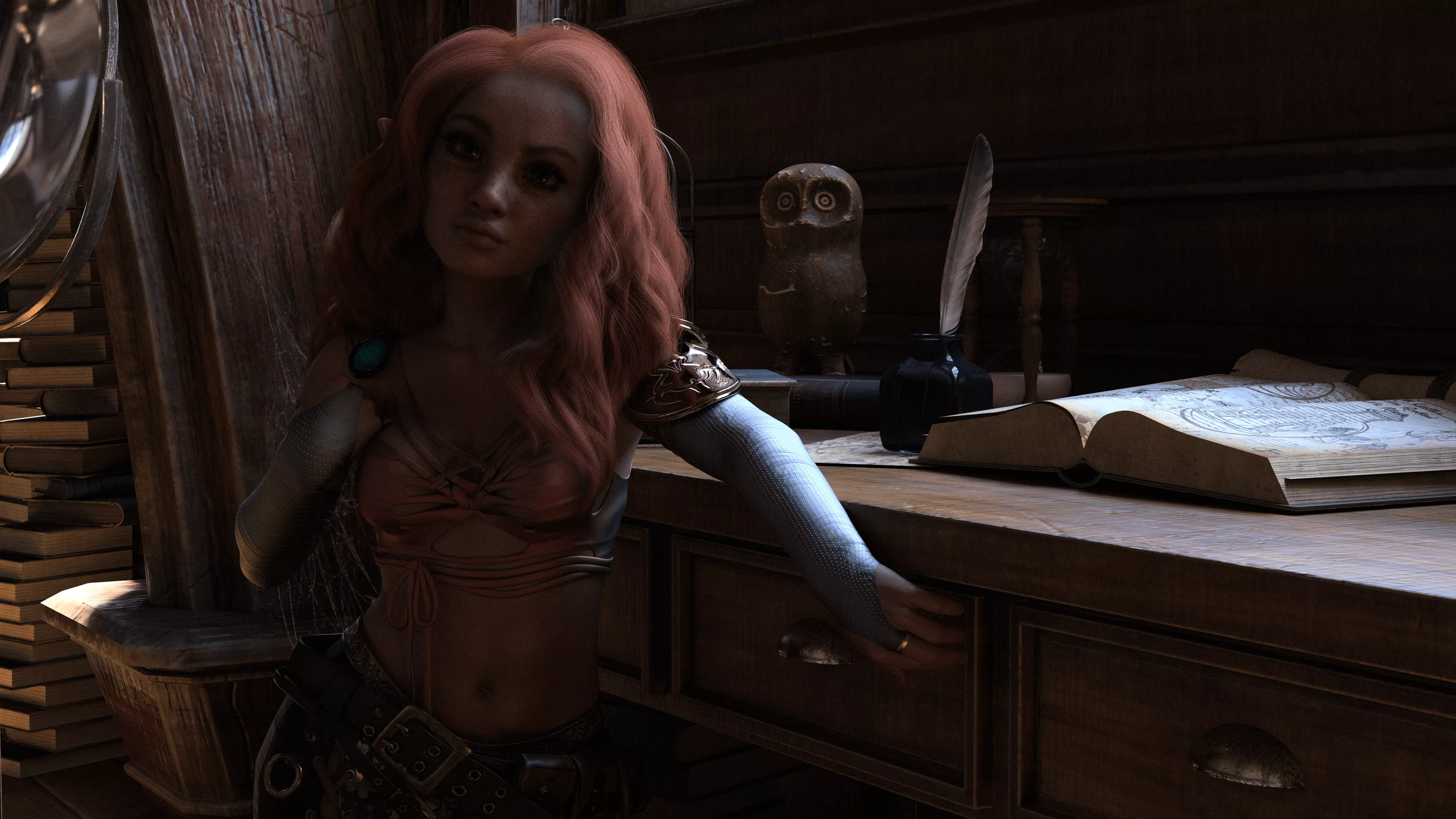 Briseis Wallpaper (4k) 3D Render