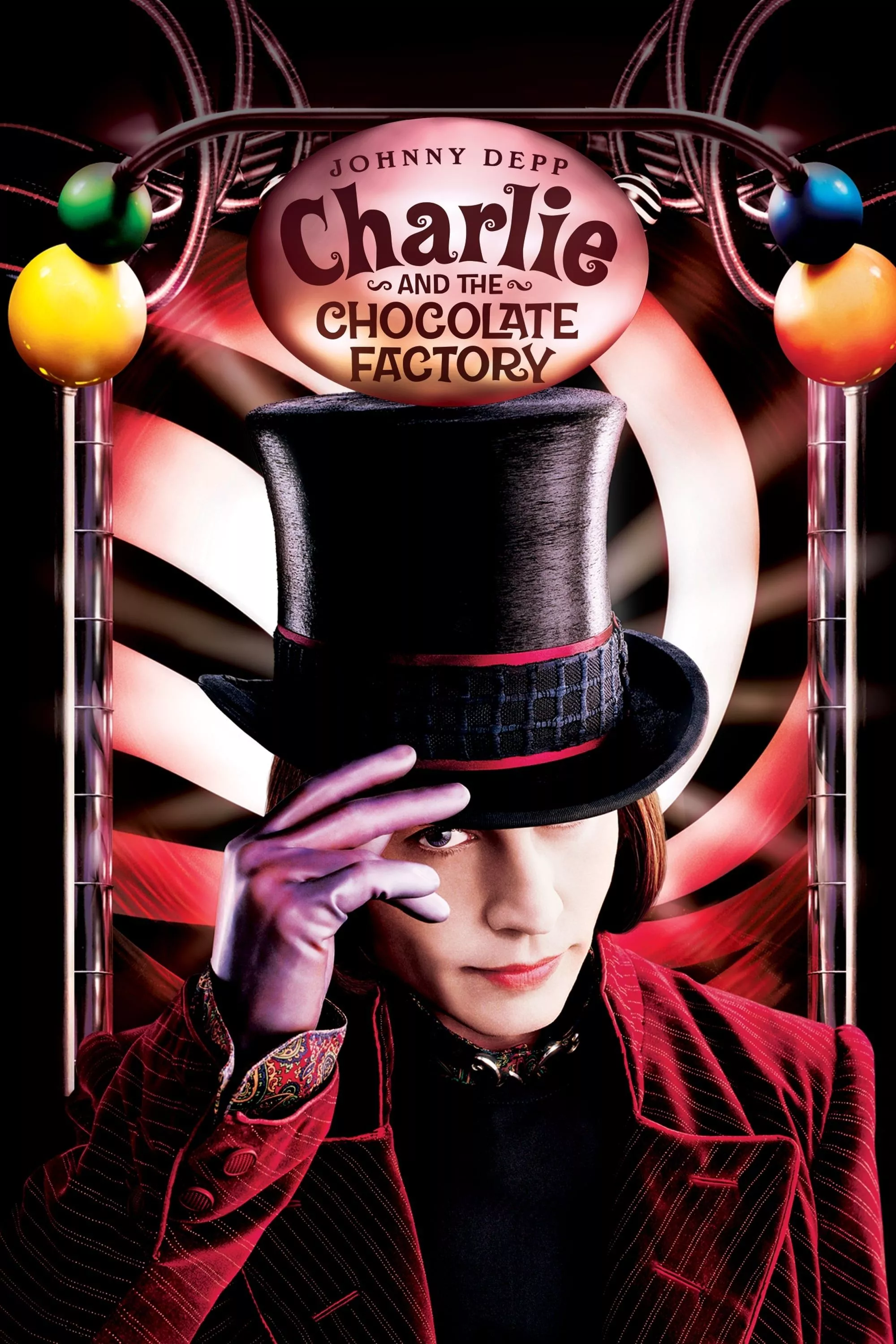 Johnny Depp (Willy Wonka) Wallpaper