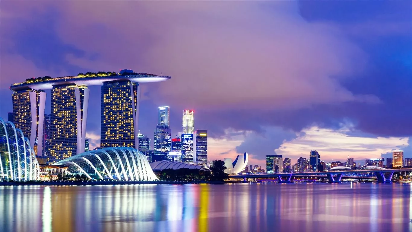 Singapore City Skyline HD Photo
