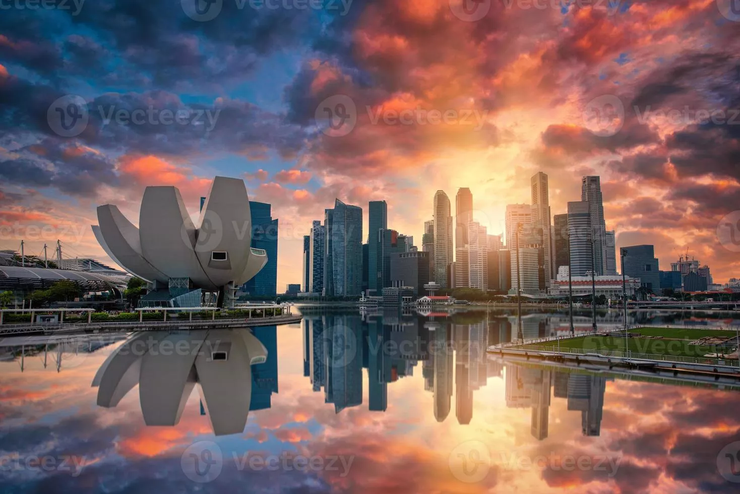 Singapore Skyline Image