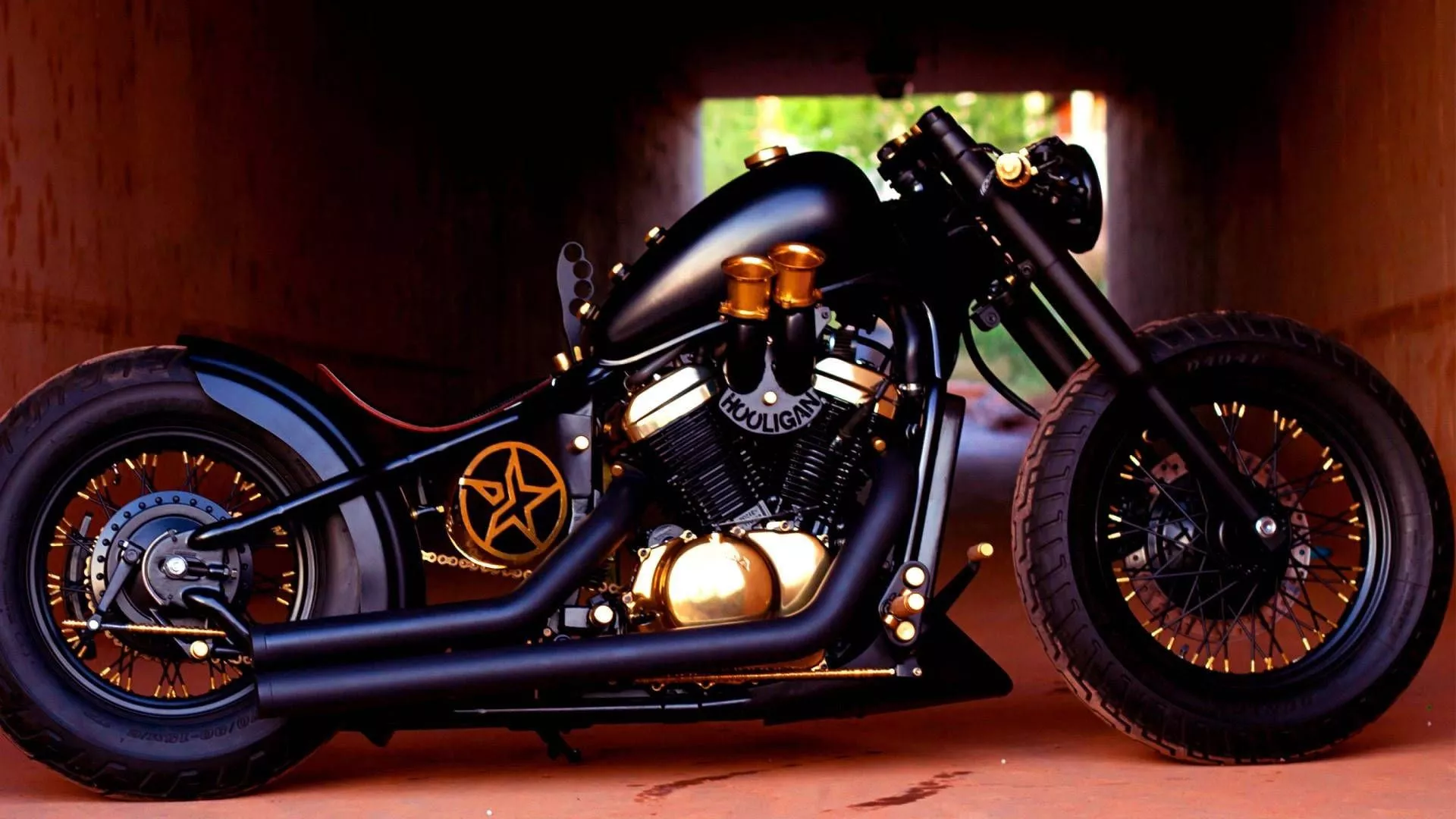 Honda Shadow Bobber Motorcycle