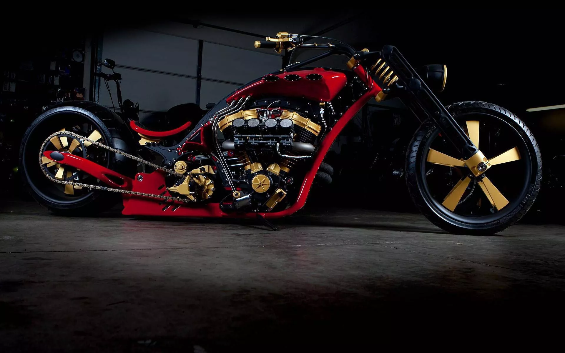 Bobber Motorcycle Wallpaper
