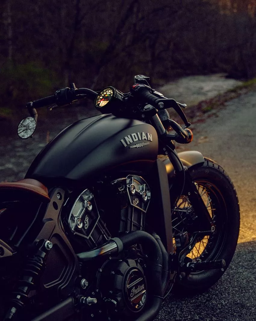 Indian Scout Bobber. Indian motorcycle