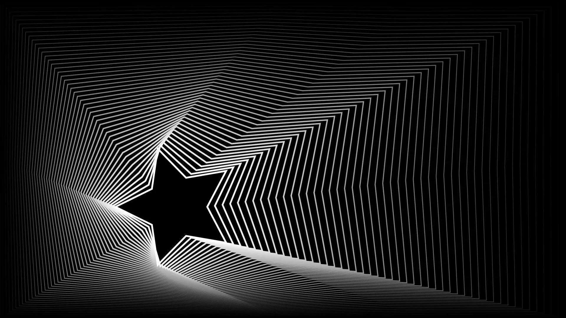 White Star Lines Black Background 4K 8K