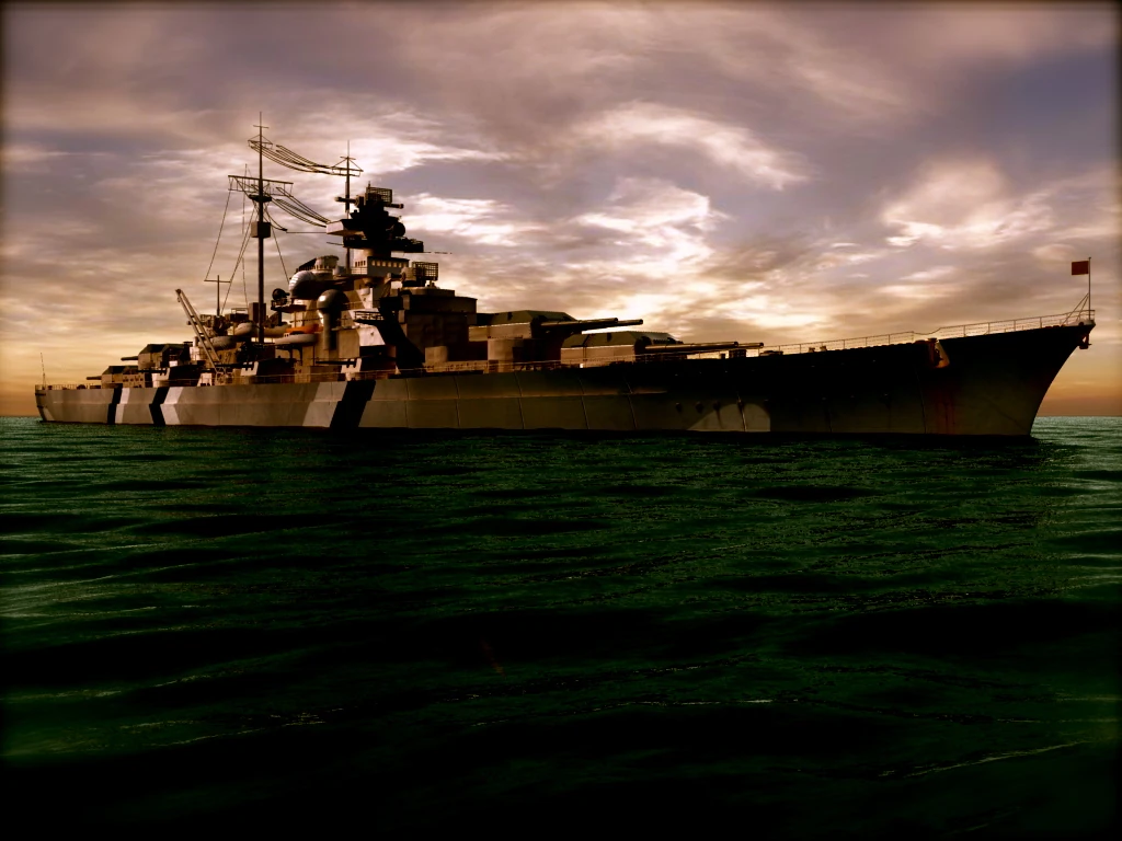 Kriegsmarine Bismarck. The Galactic