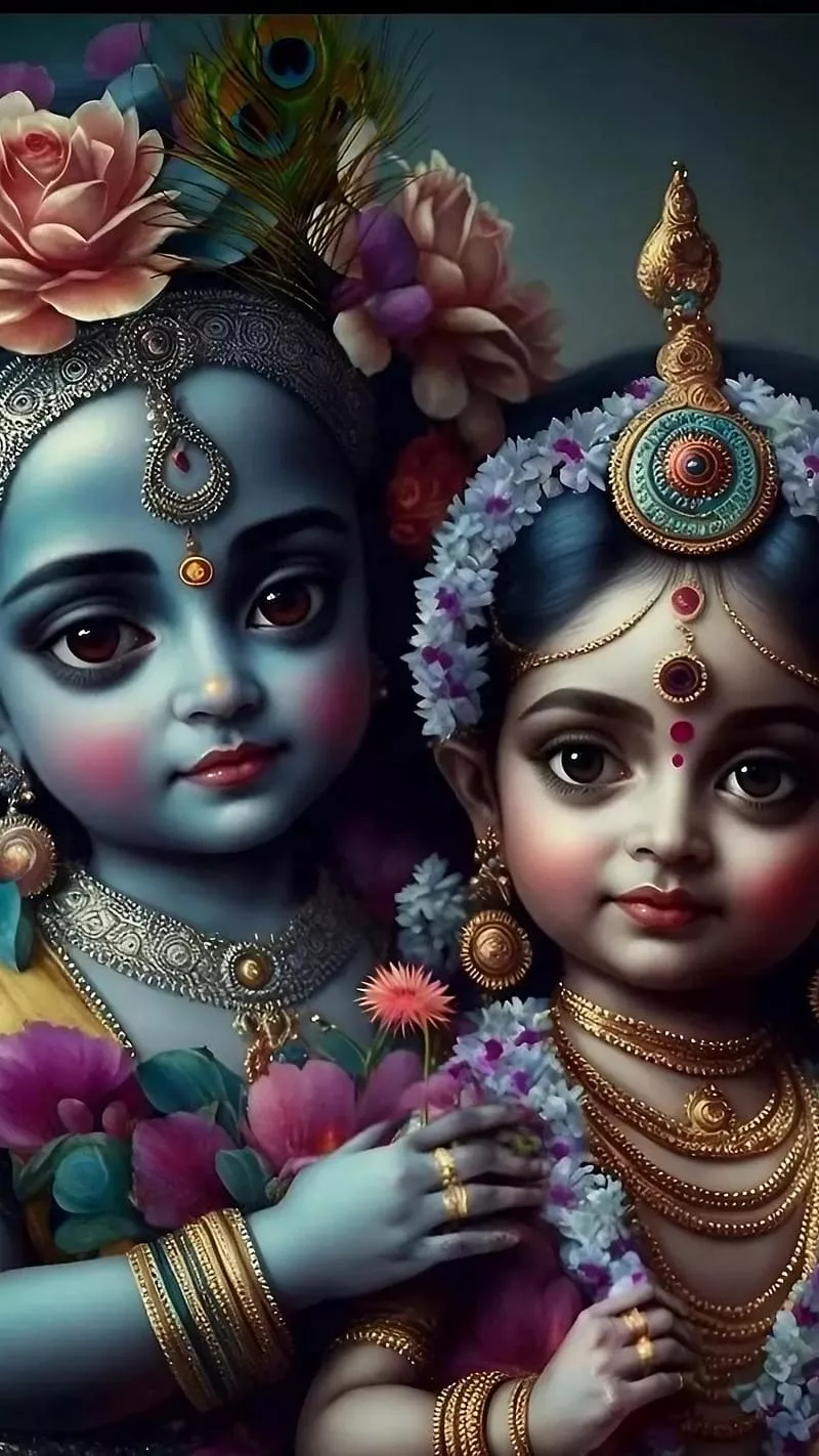 HD radha krishna ji ki wallpaper