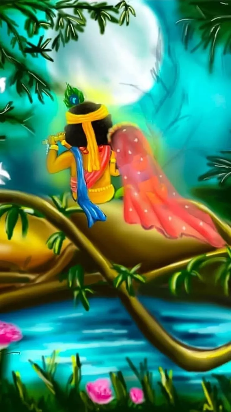 HD god baby krishna wallpaper