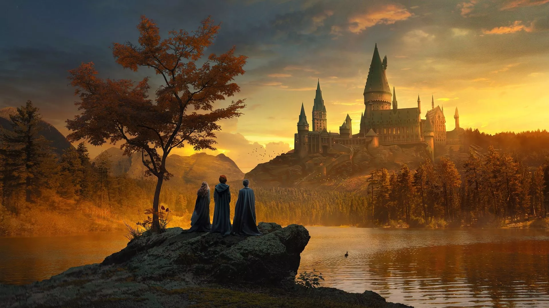 Hogwarts 2025 desktop wallpaper